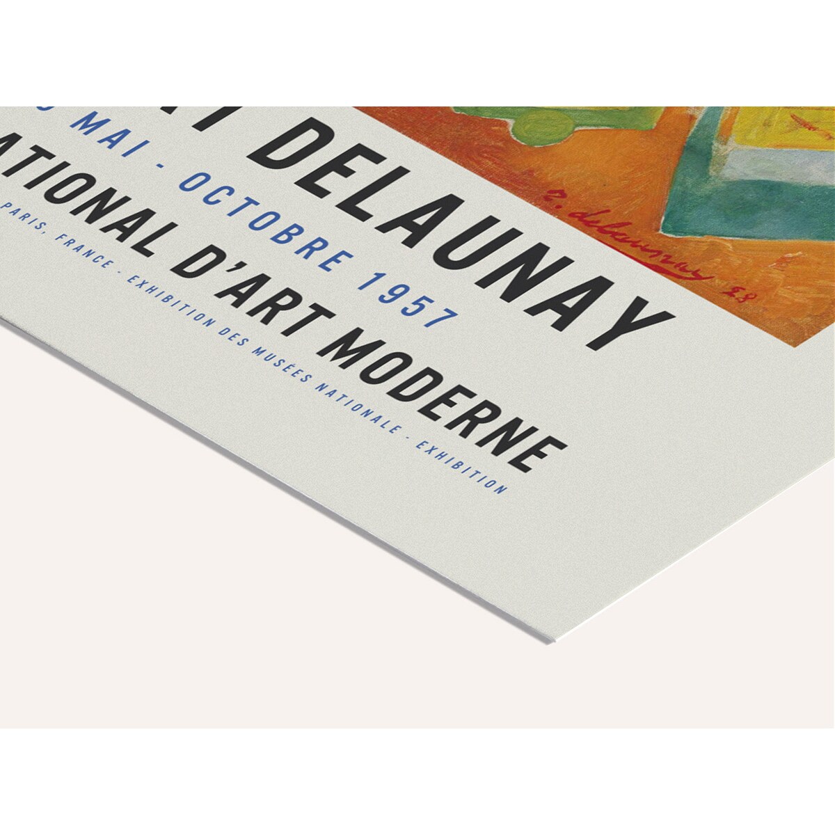 Ilustração Robert Delaunay - Eiffel Multicolor-2