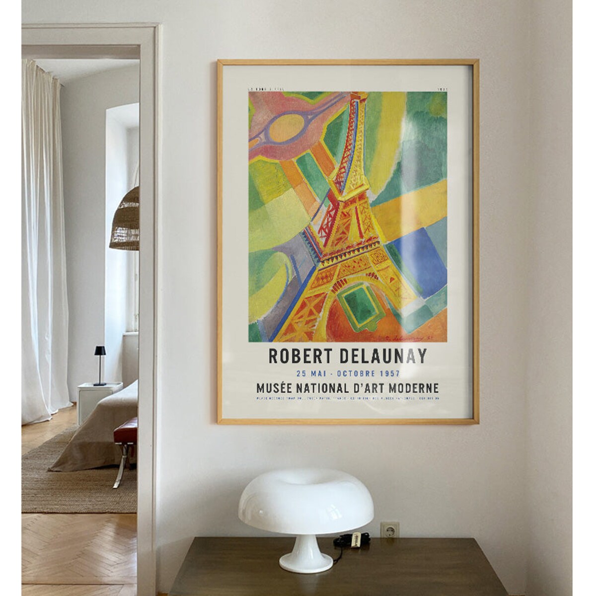 Ilustração Robert Delaunay - Eiffel Multicolor-3