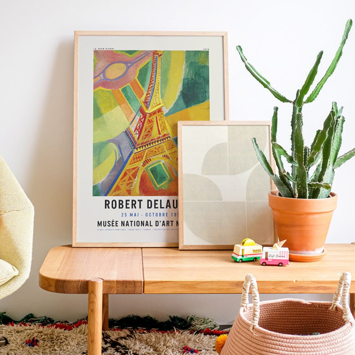 Ilustração Robert Delaunay - Eiffel Multicolor-4