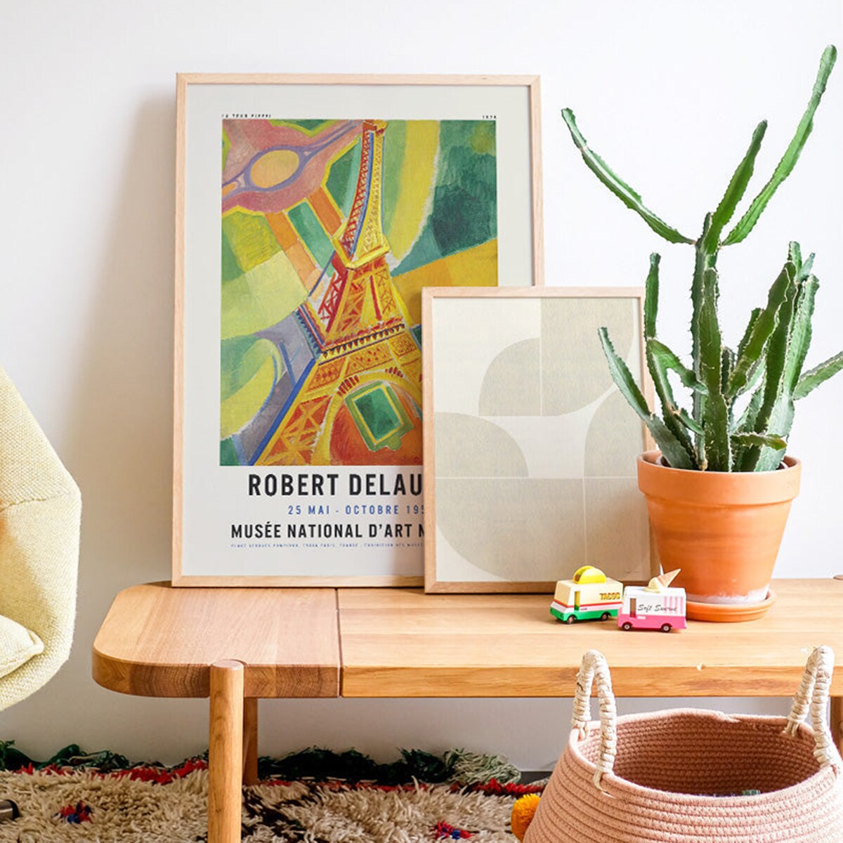 Ilustração Robert Delaunay - Eiffel Multicolor-4