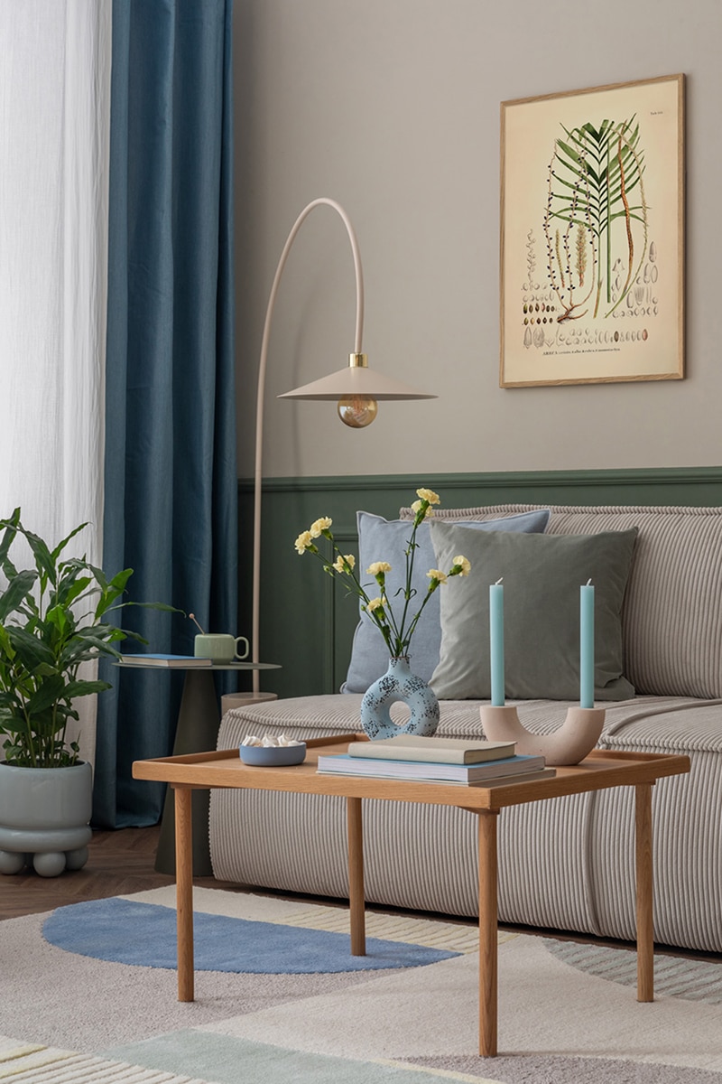 Ilustração Areca Crinita Alba Botanical Verde-2