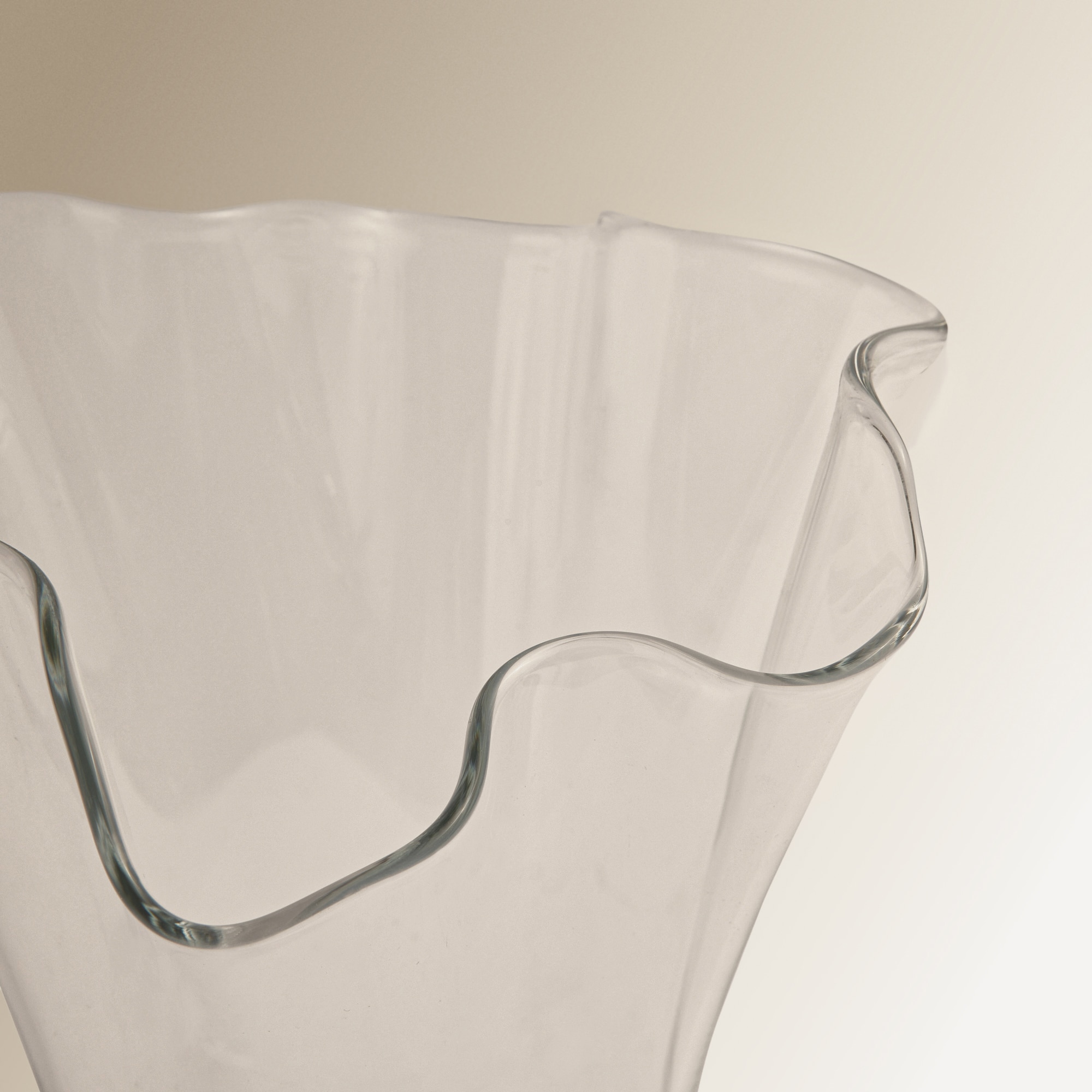 Jarrão de cristal flor Marga El Corte Inglés Transparente-3