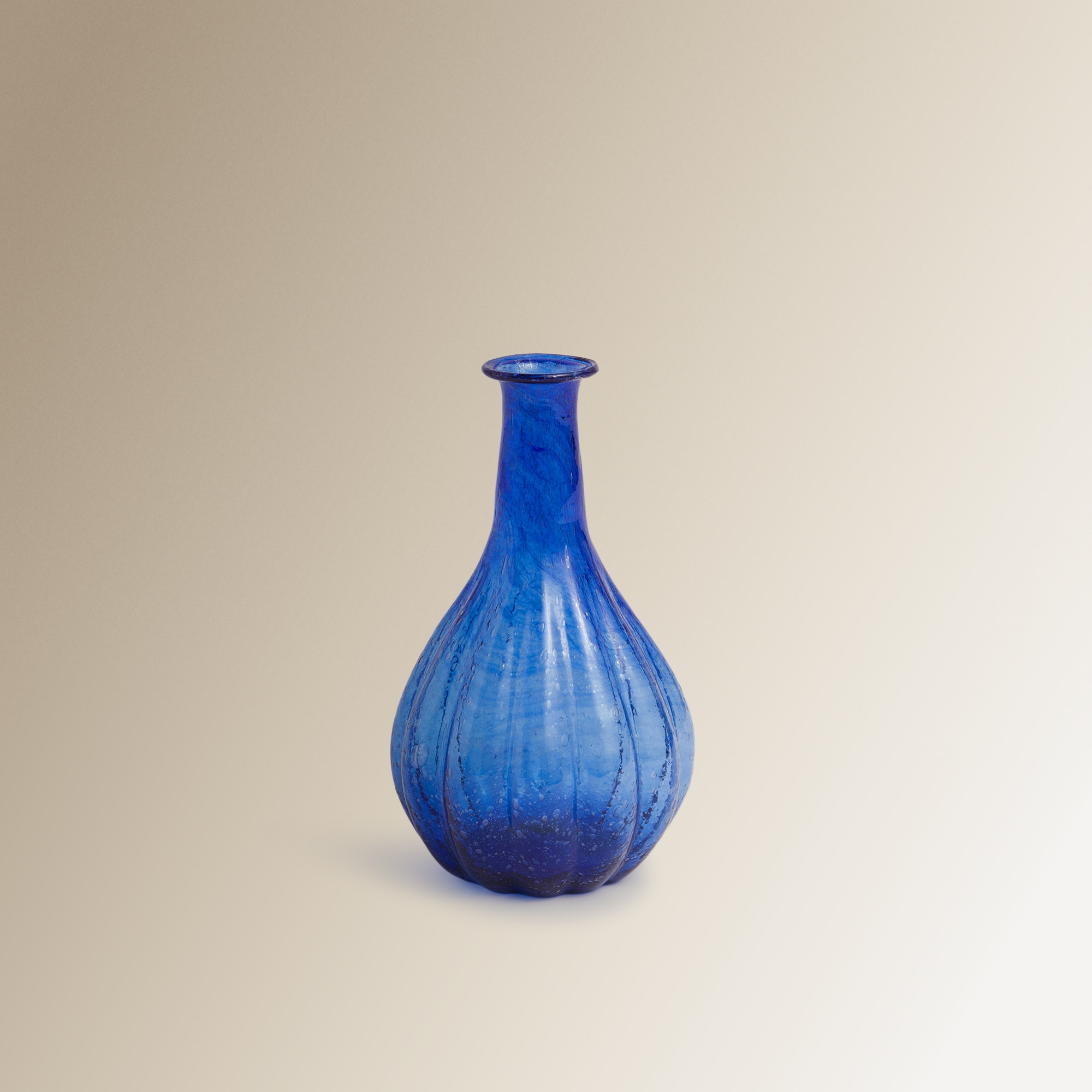 Jarra Mini de Vidro Reciclado Mingora - Azul-Escuro Azul-2