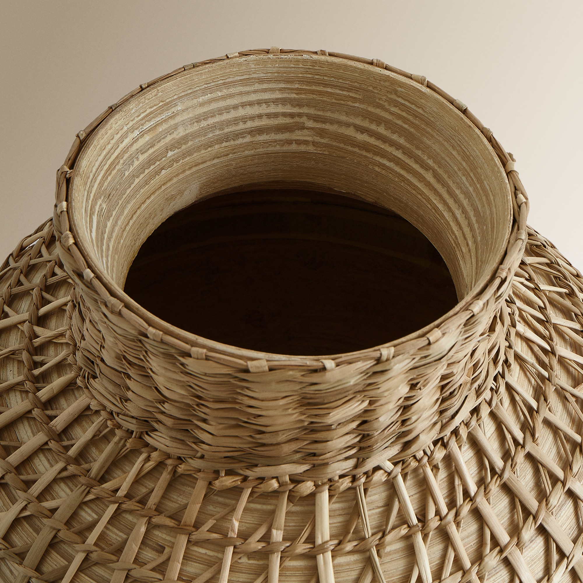 Jarra de Bambu e Seagrass Chinandega Natural-3