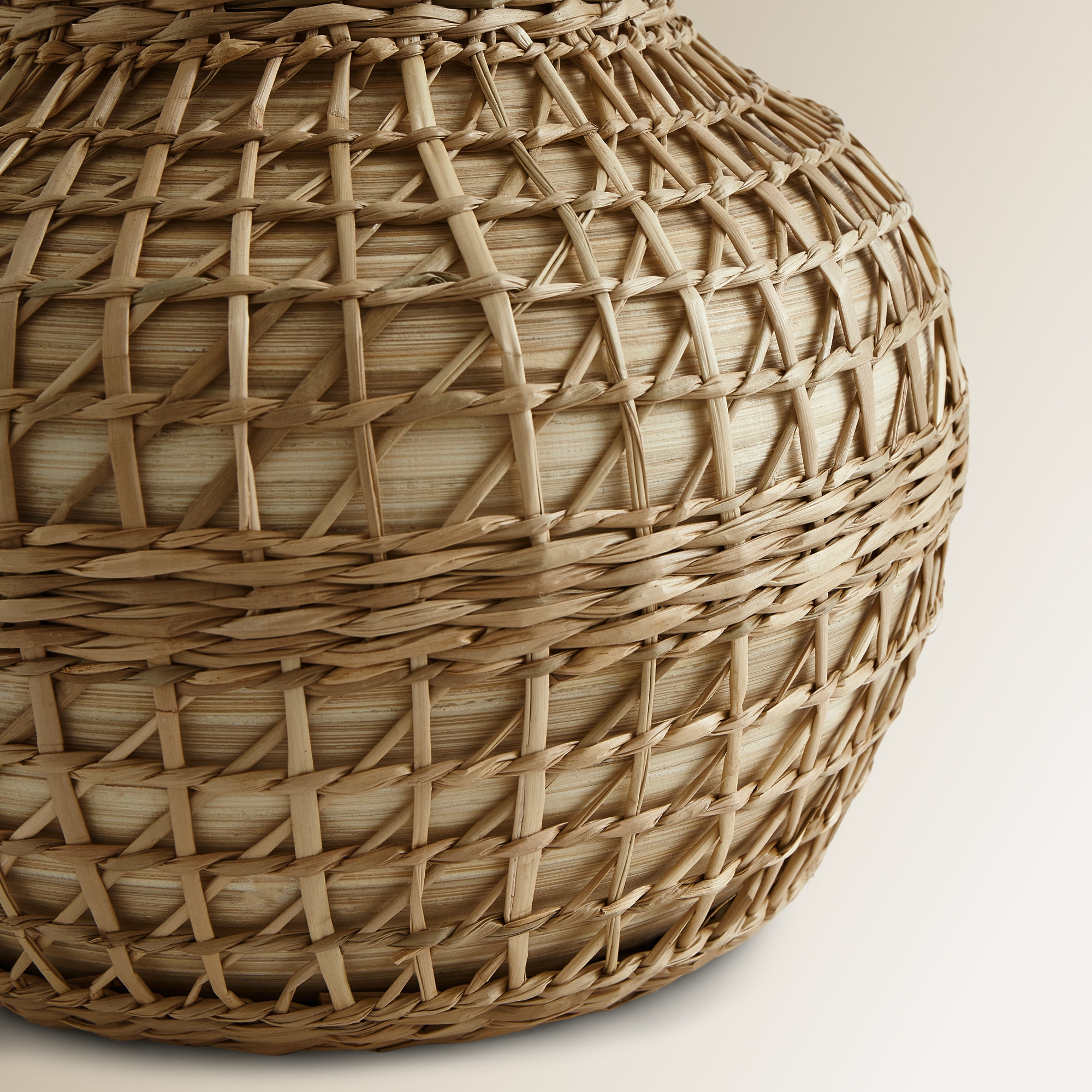 Jarra de Bambu e Seagrass Chinandega Natural-4