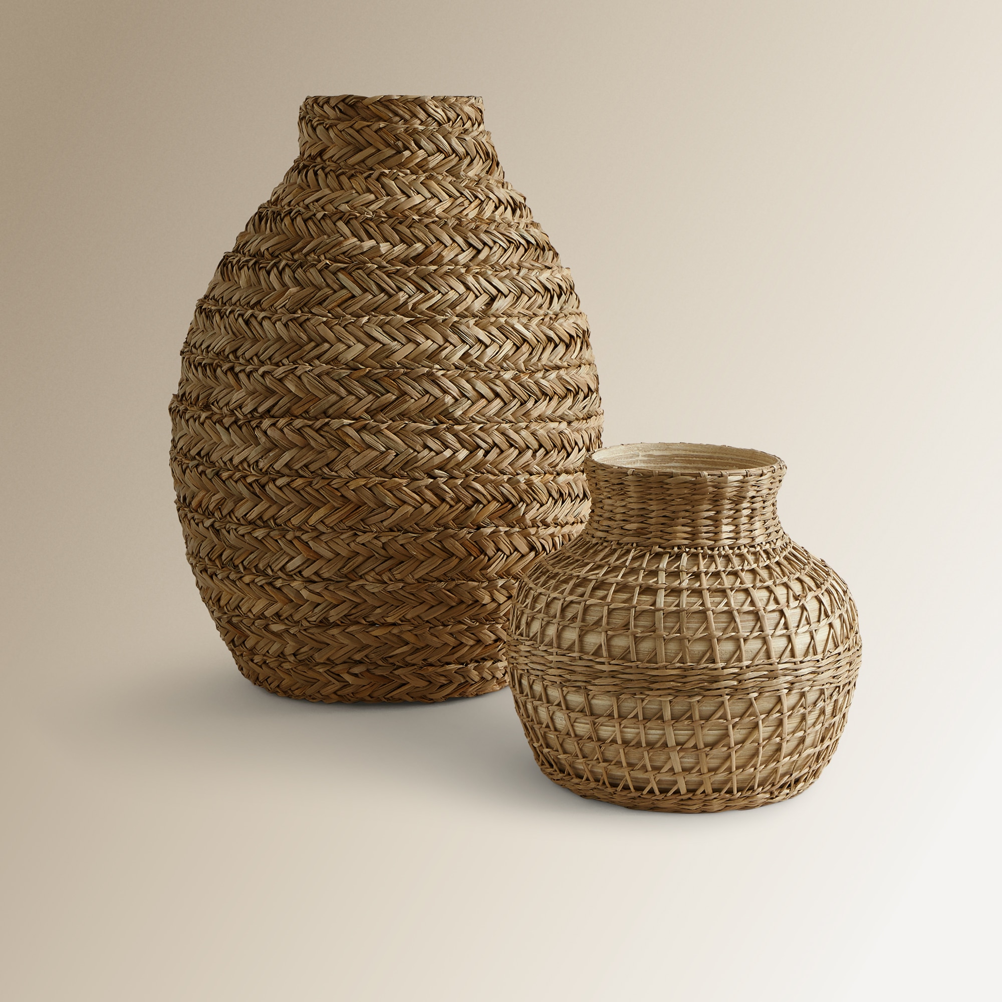 Jarra de Bambu e Seagrass Chinandega Natural-6