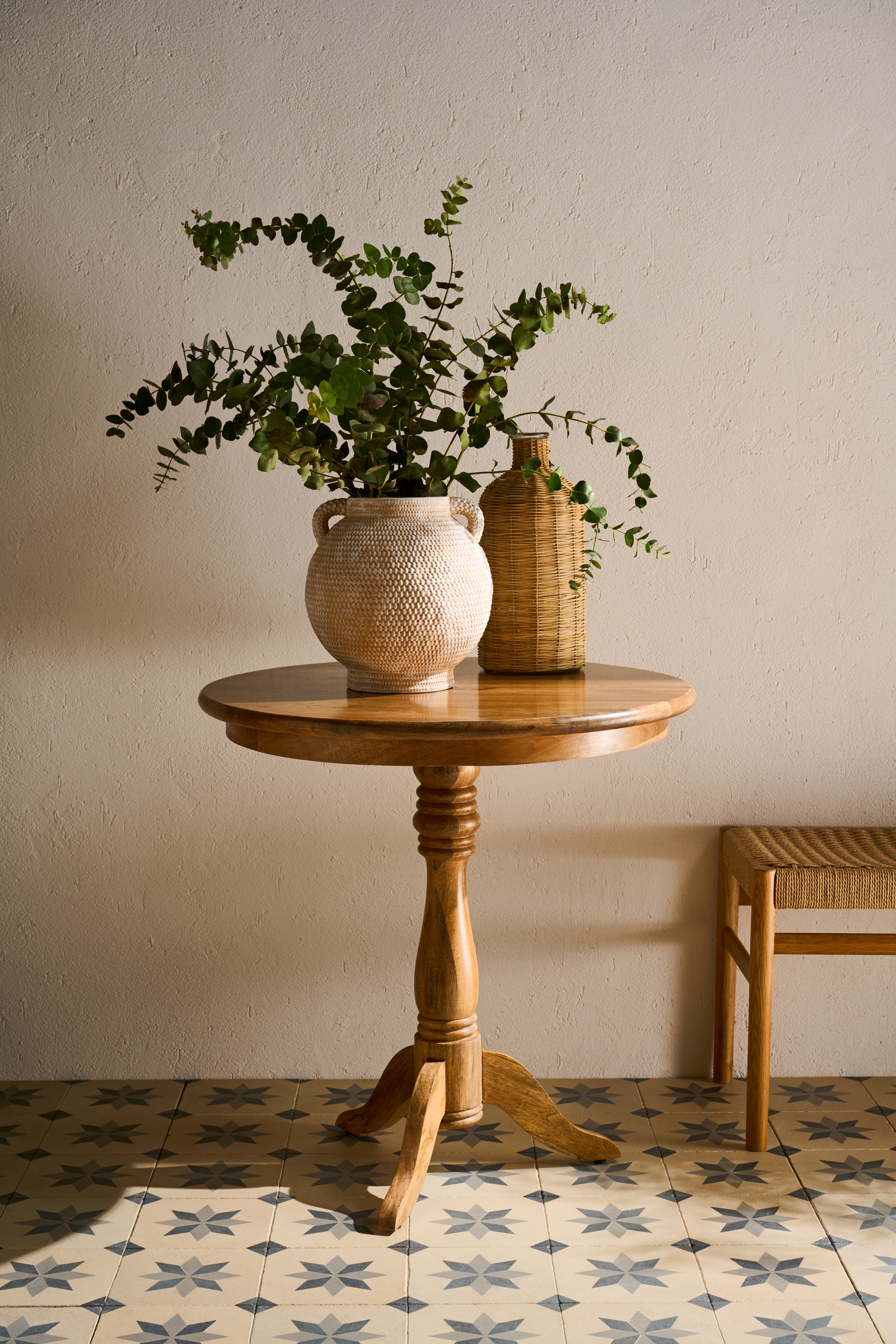 Jarra Cesta Luque Bege-5