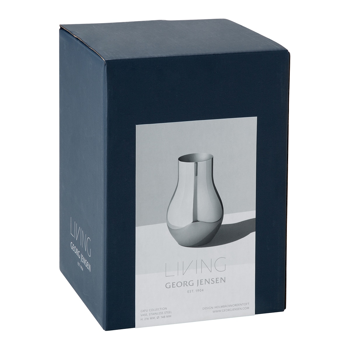 Jarrão Cafu Georg Jensen Aço-2