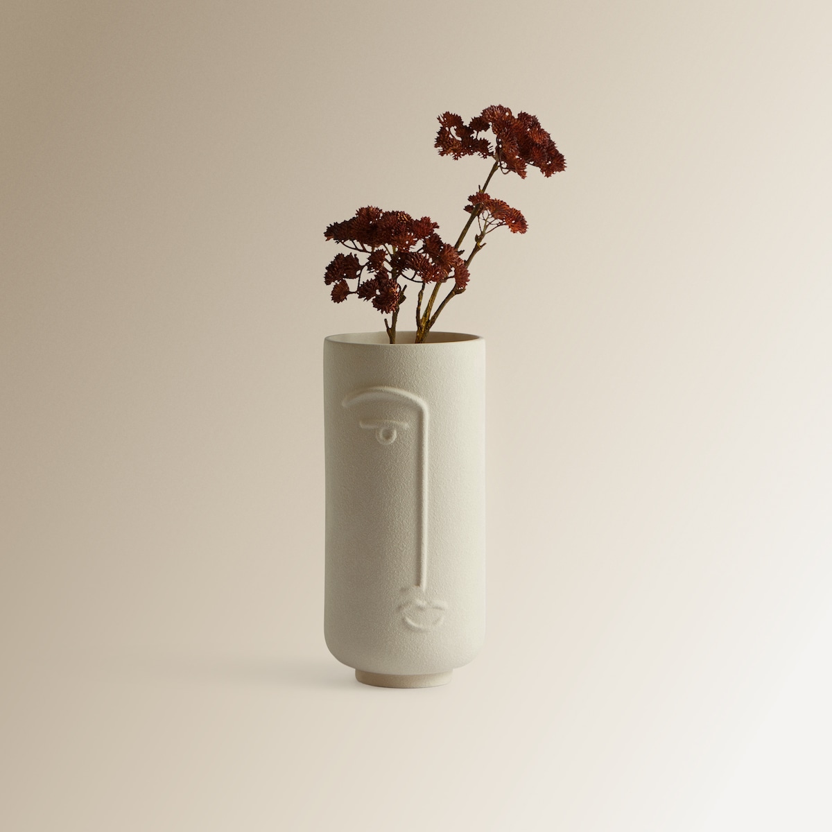 Jarrão de Cerâmica Lice Branco-5