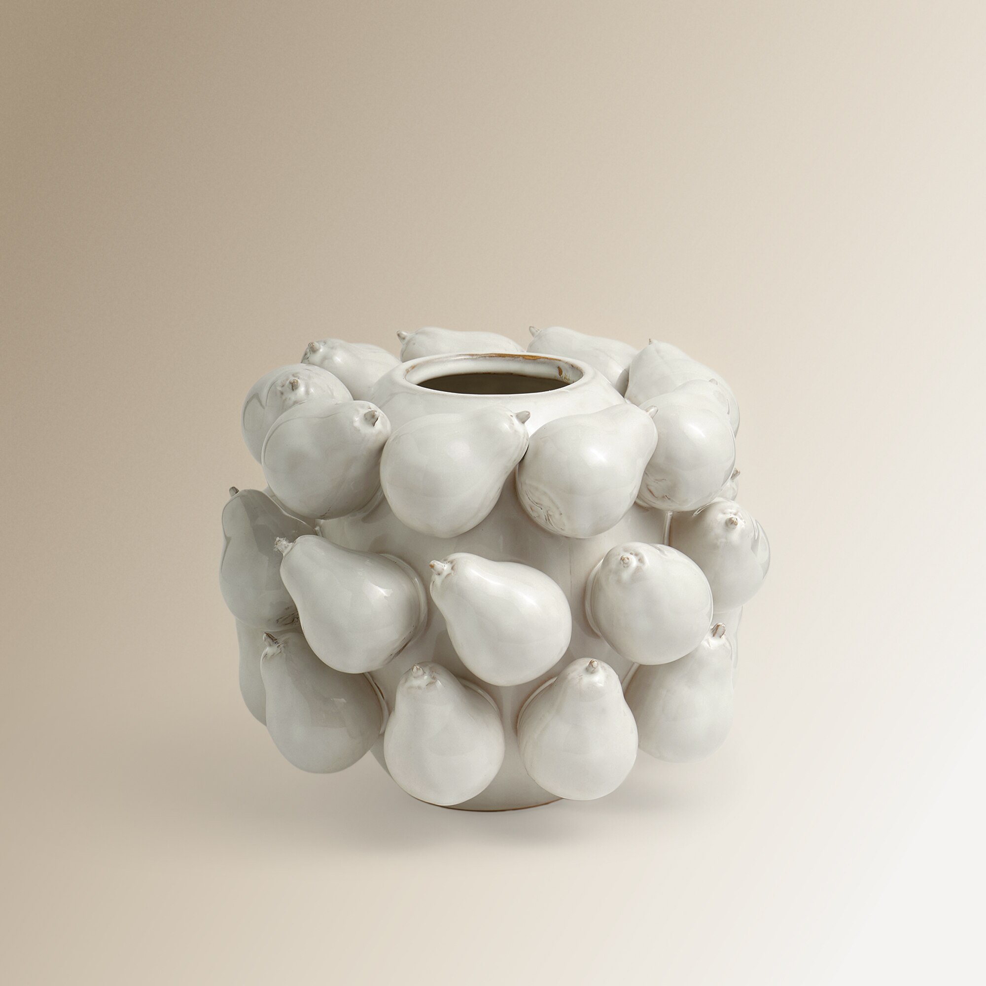 Jarrão de Porcelana Porec Cru-2