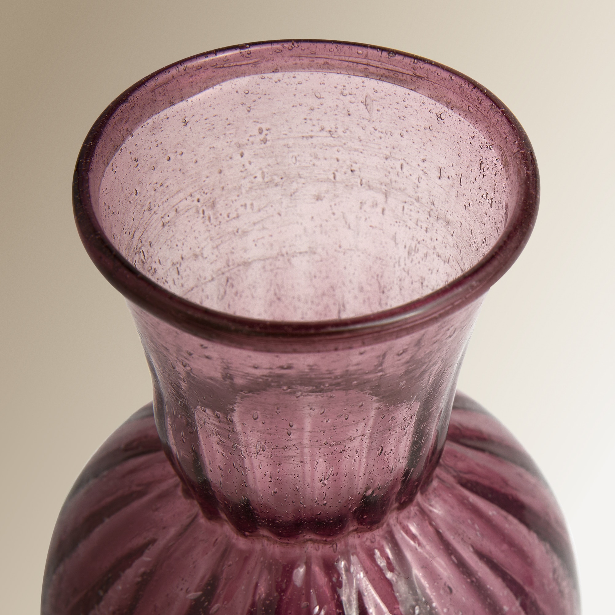 Jarra Mini de Vidro Reciclado Mingora - Roxo Roxo-3