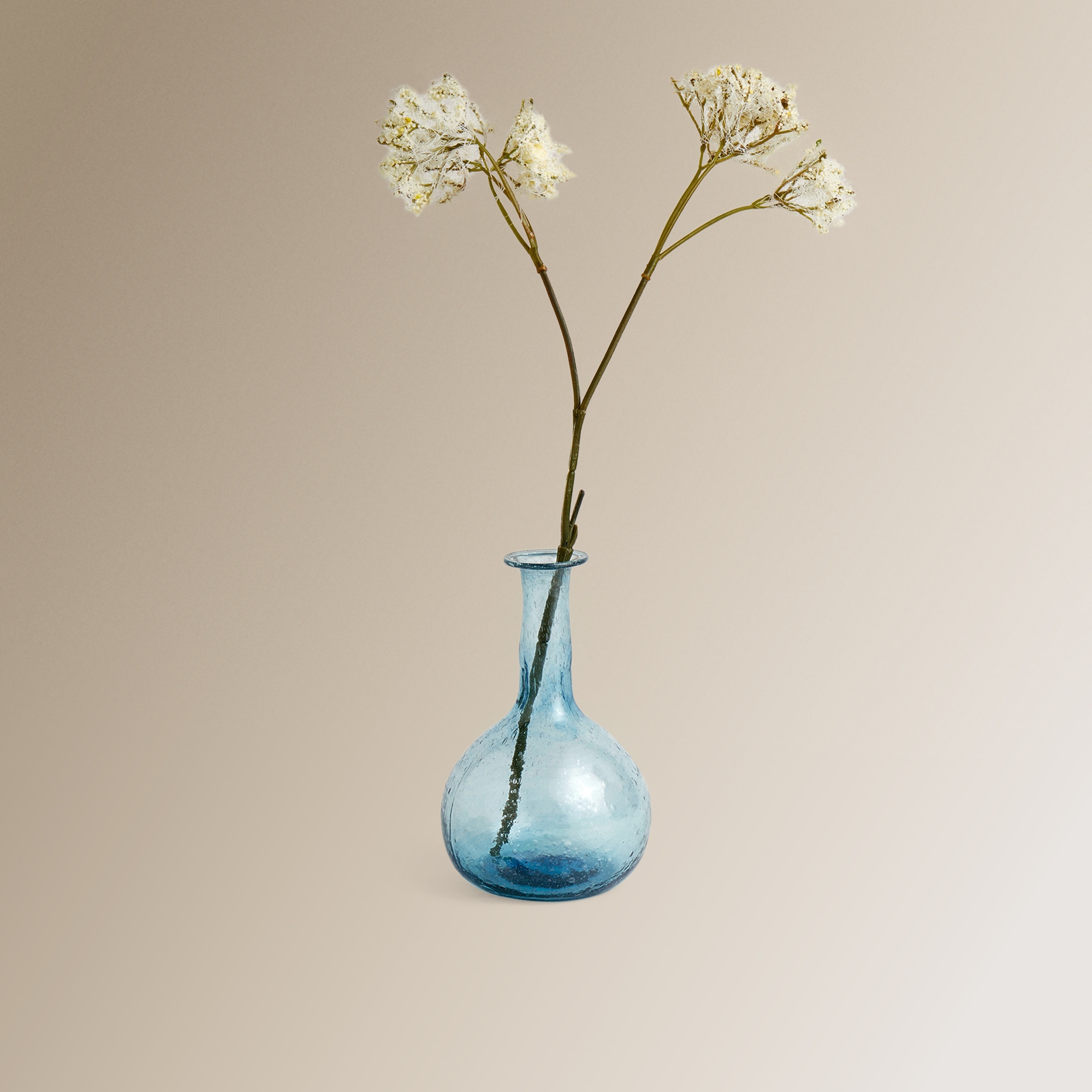 Jarra Mini de Vidro Reciclado - Azul Azul-5