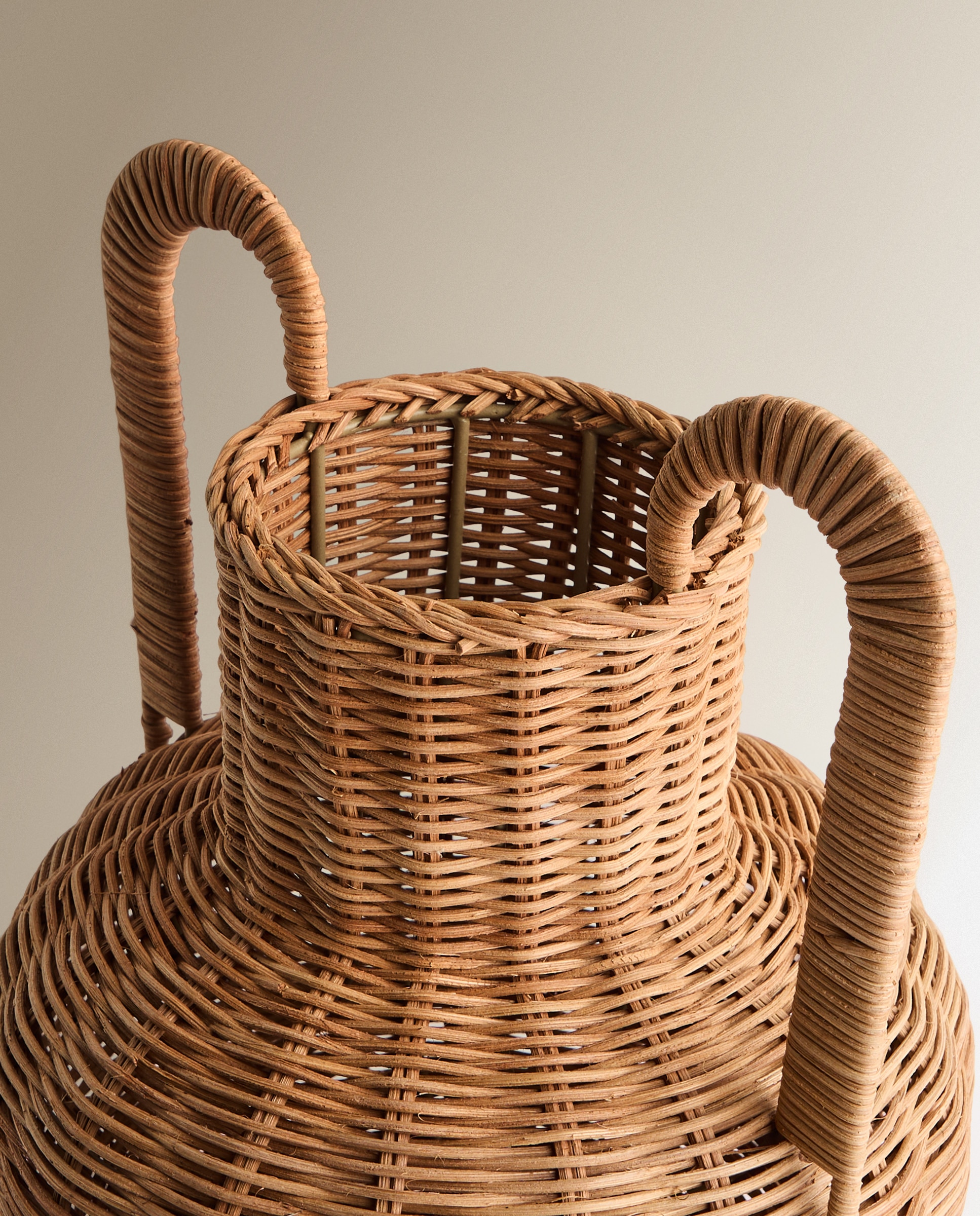 Jarra Decorativa de Rattan Labin Natural-3
