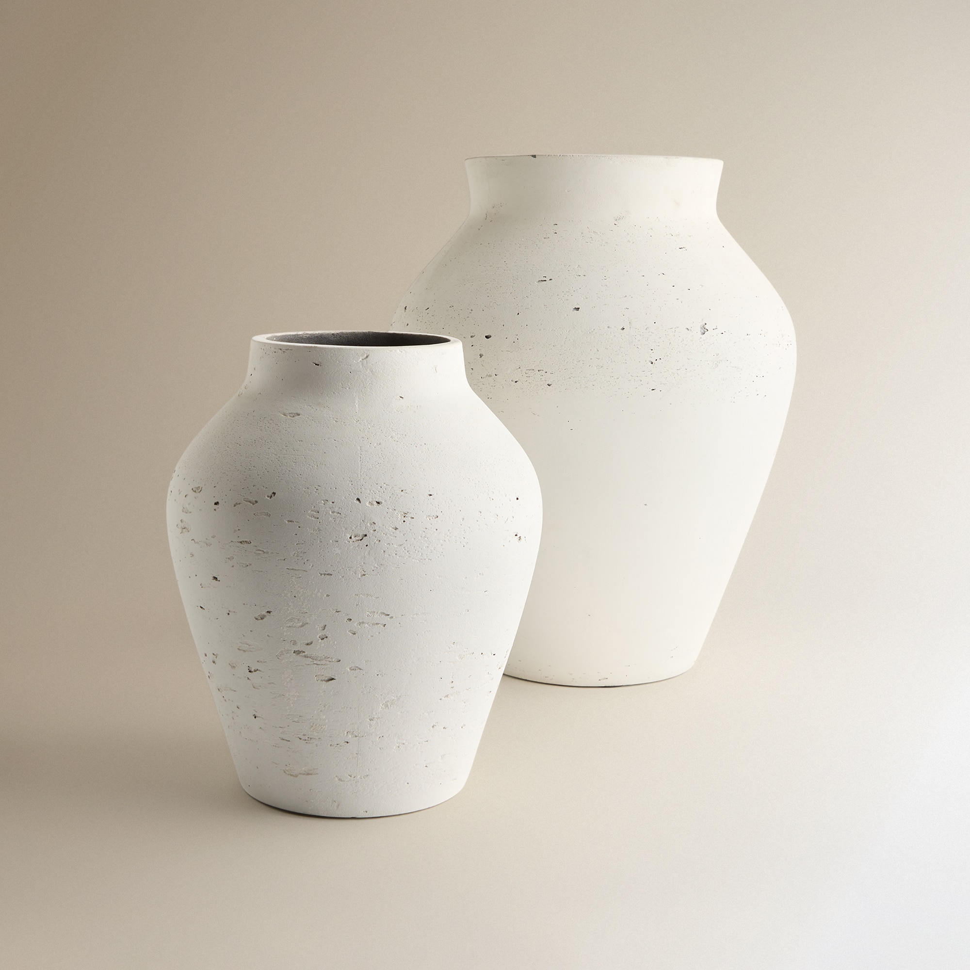 Jarrão decorativo Beira Branco-5