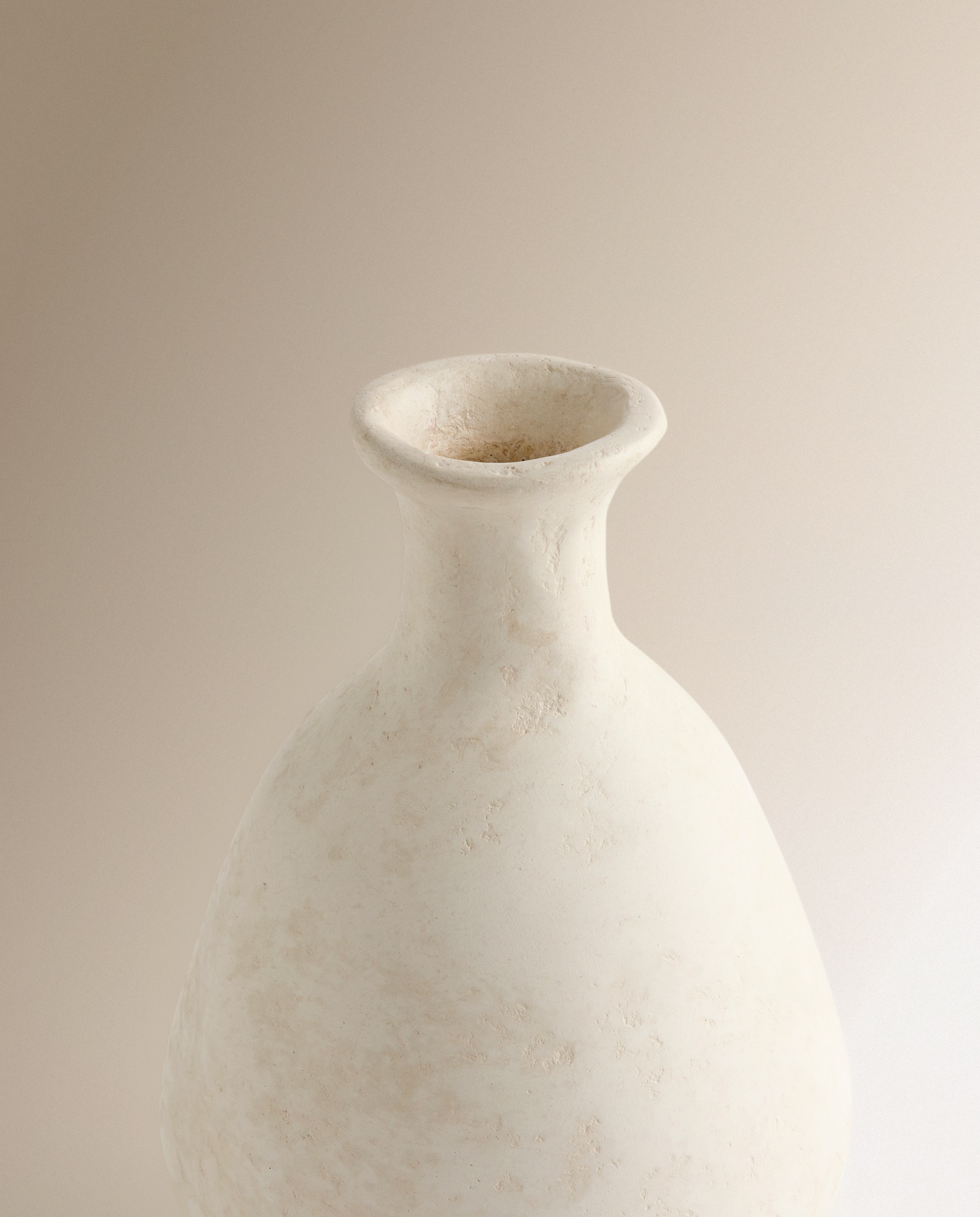 Jarrão decorativo Oval Papir Cru-3