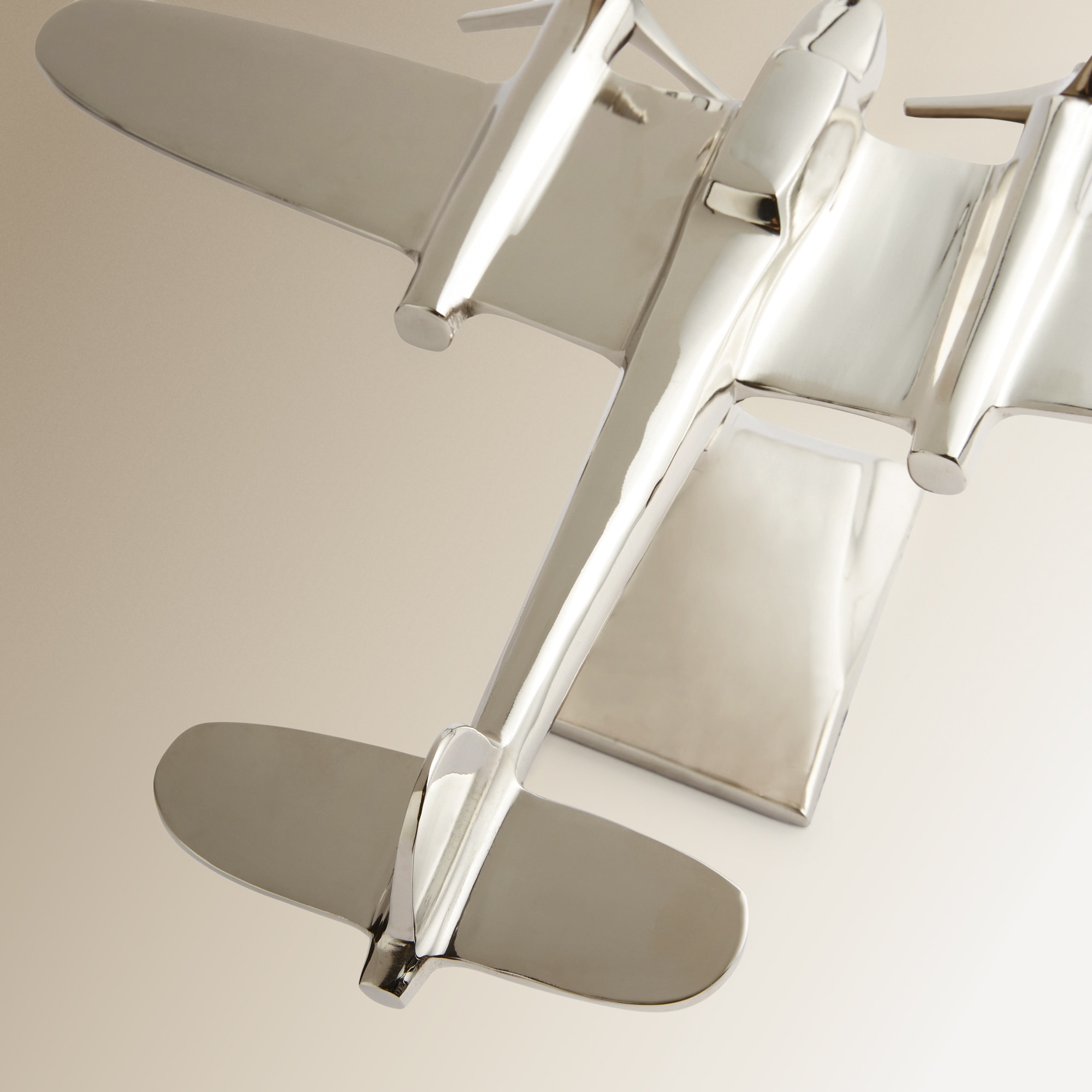 Figura decorativa Avião Bahía El Corte Inglés Prata-5