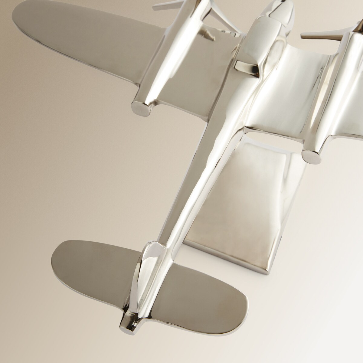 Figura decorativa Avião Bahía El Corte Inglés Prata-5