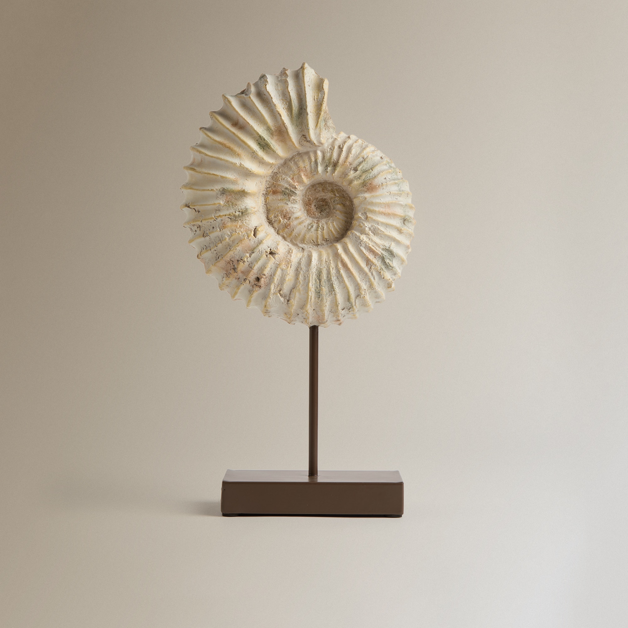 Escultura caracol com base Burrié El Corte Inglés Bege-2