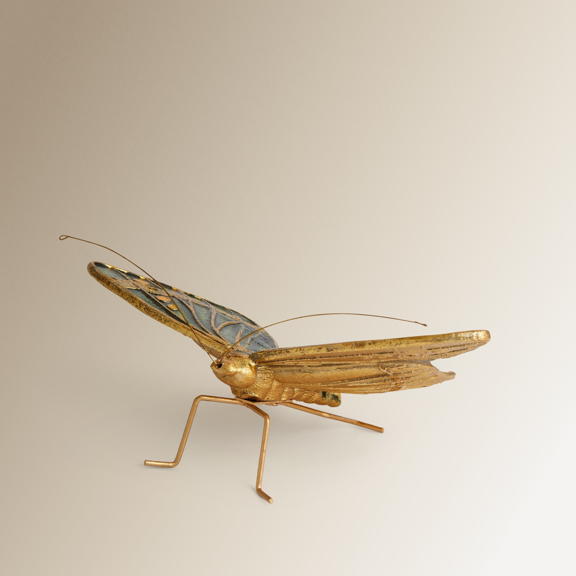 Figura decorativa Borboleta Verde Isabelina Verde-1