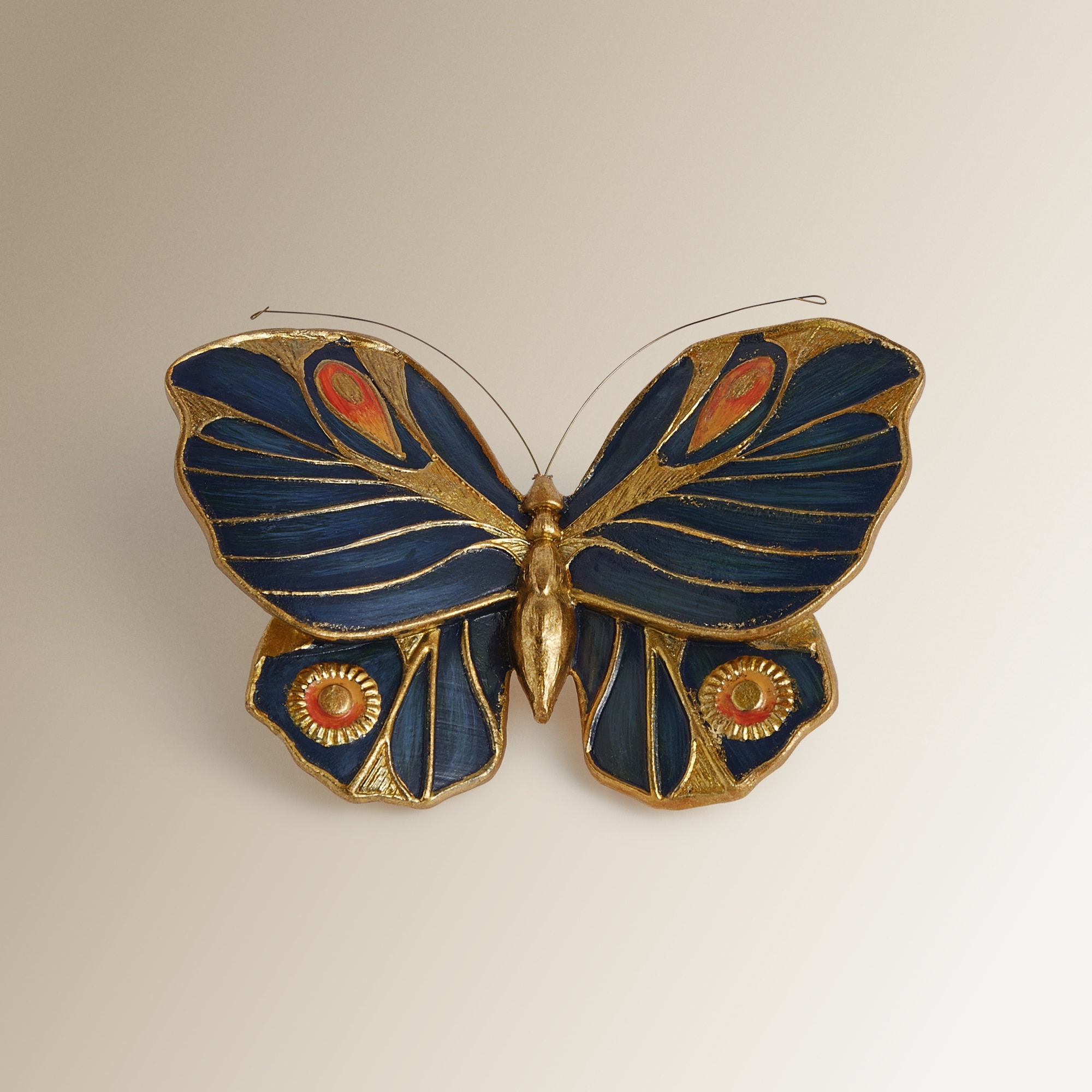 Figura decorativa Borboleta azul Isabelina Azul-2
