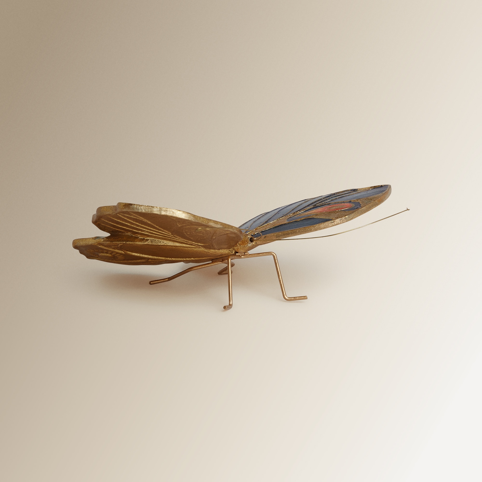 Figura decorativa Borboleta azul Isabelina Azul-4