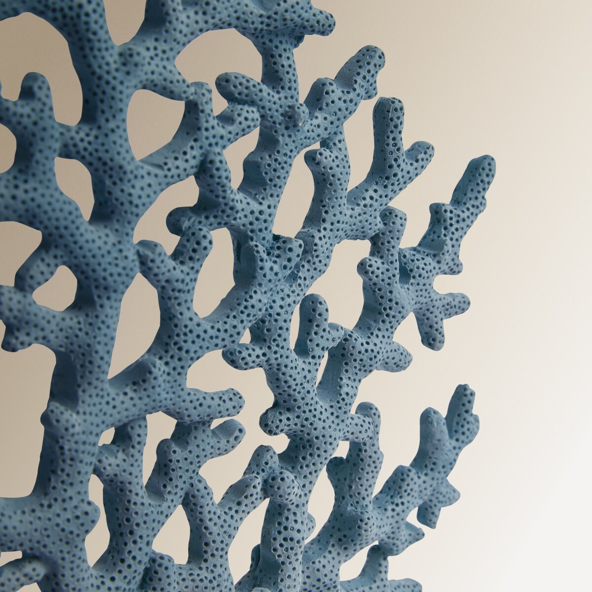 Figura Decorativa Coral Mendoza Azul-3