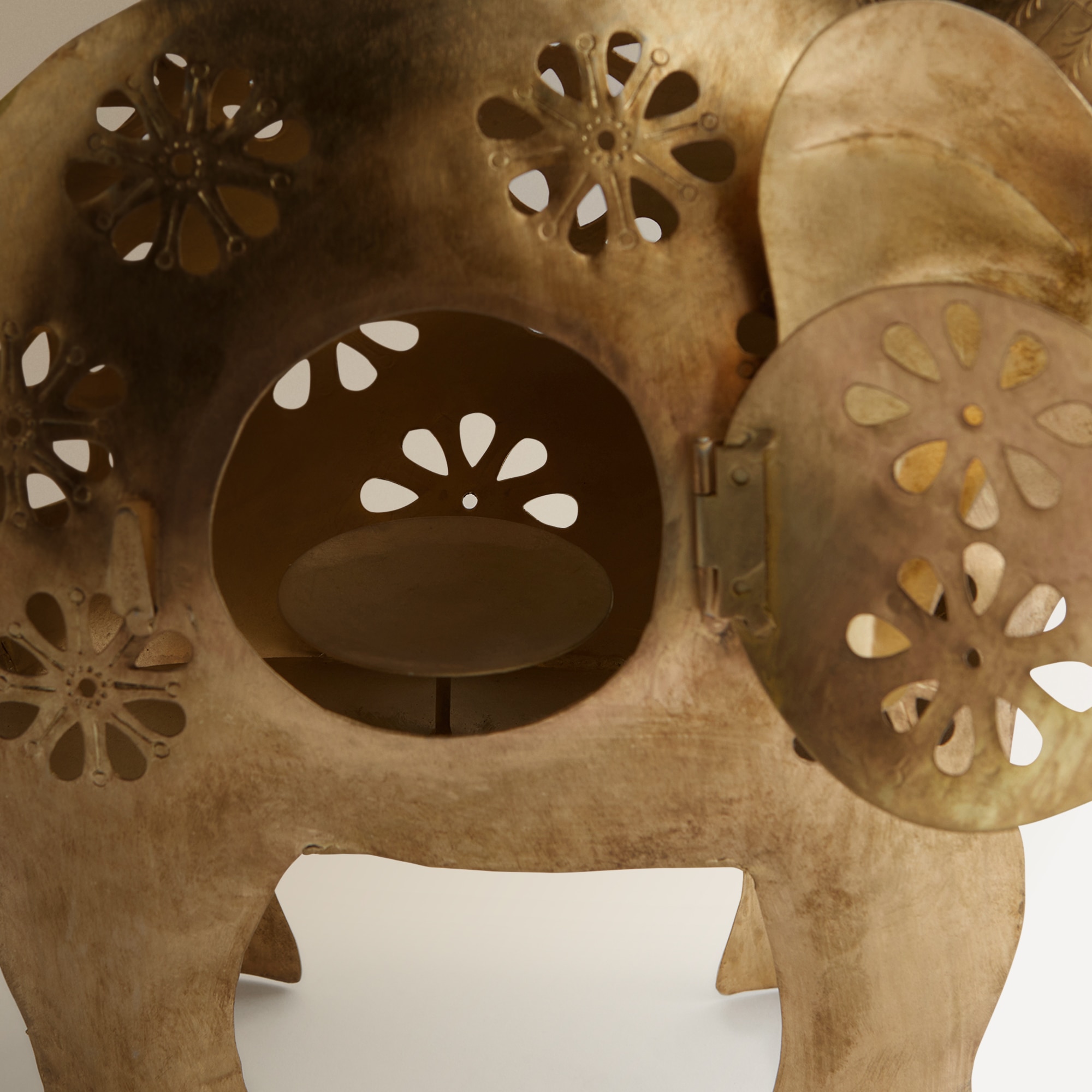 Figura Decorativa Dog Ouro-4