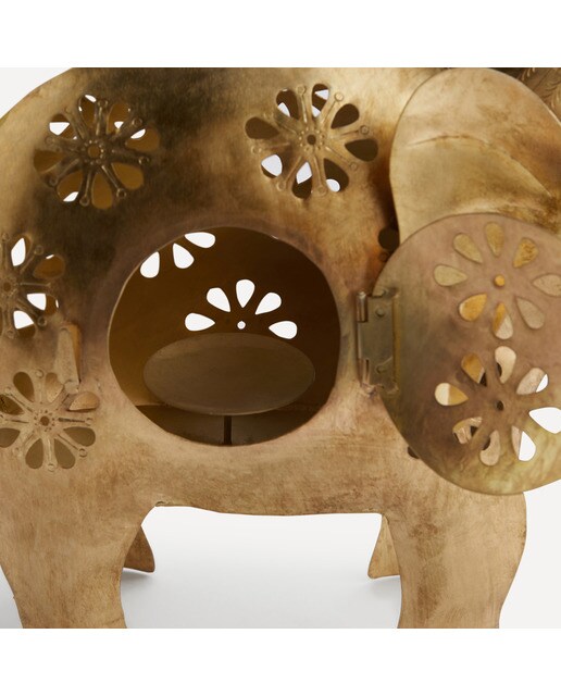 Figura Decorativa Dog Ouro-6