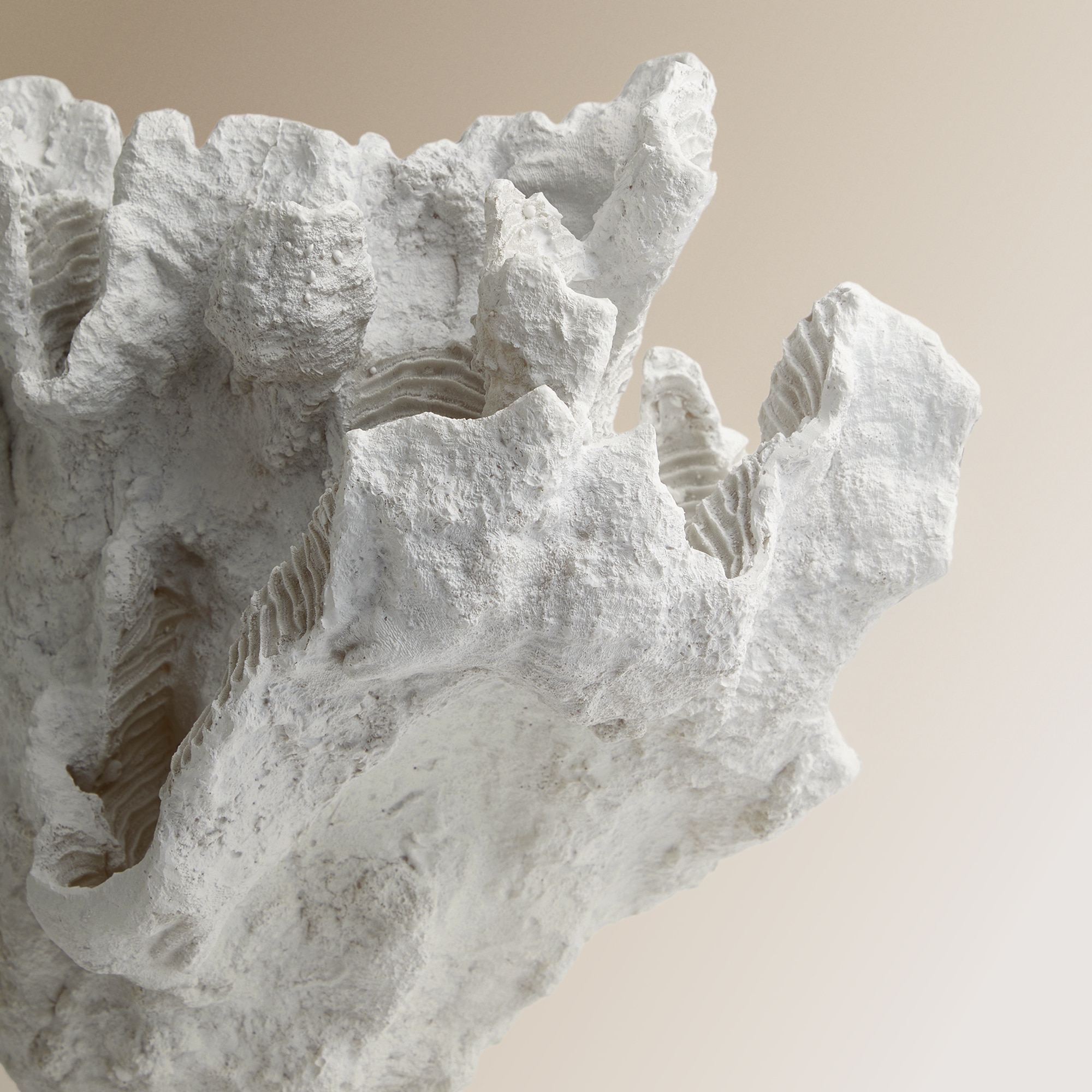 Figura Decorativa Coral Mikonos Branco-2