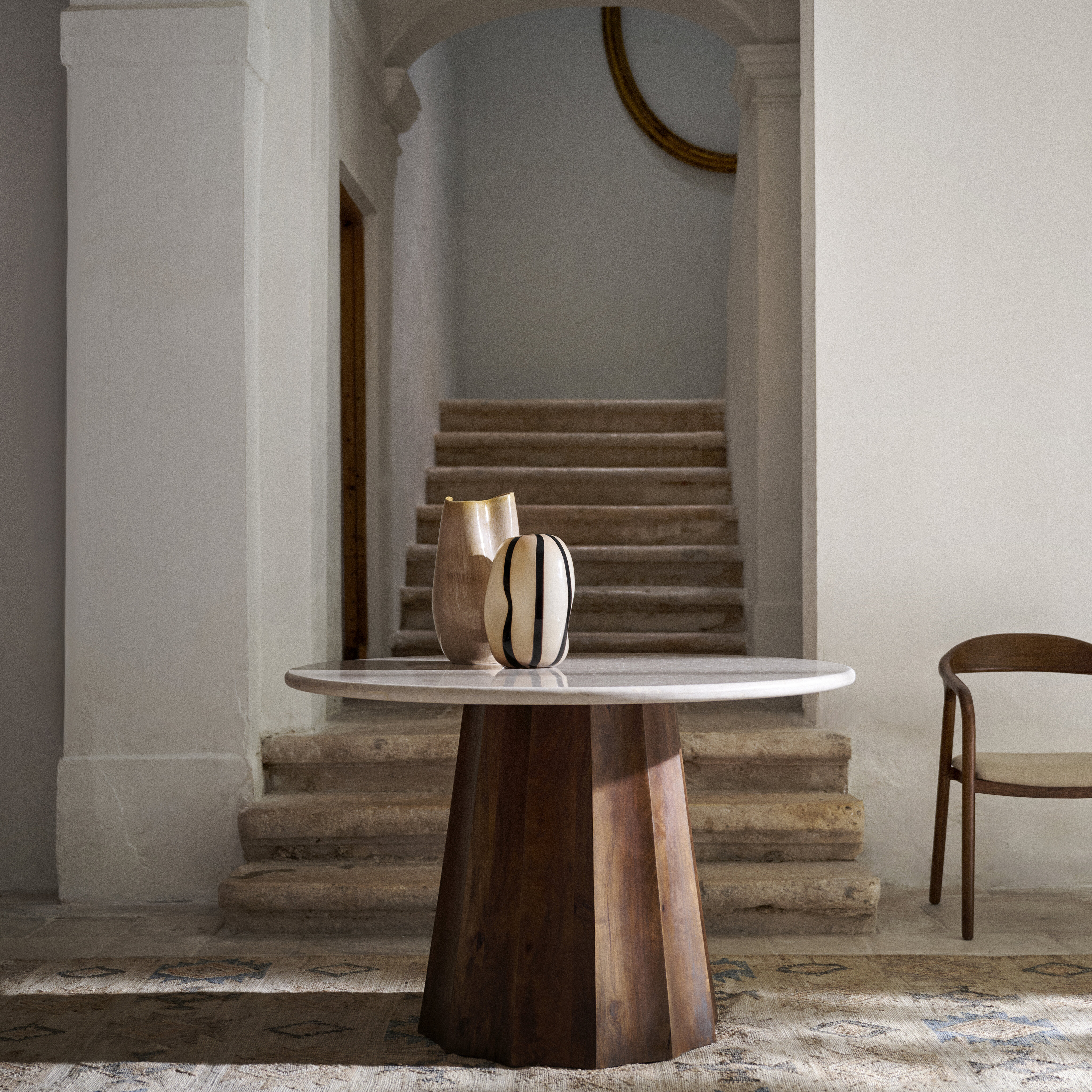 Jarra de Vidro Orania Bege-4