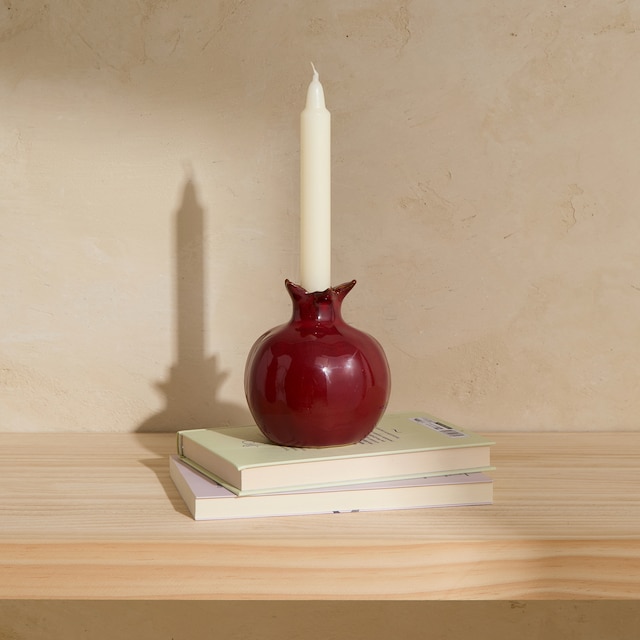 Imagem 0 de Figura Decorativa de Cerâmica Romã