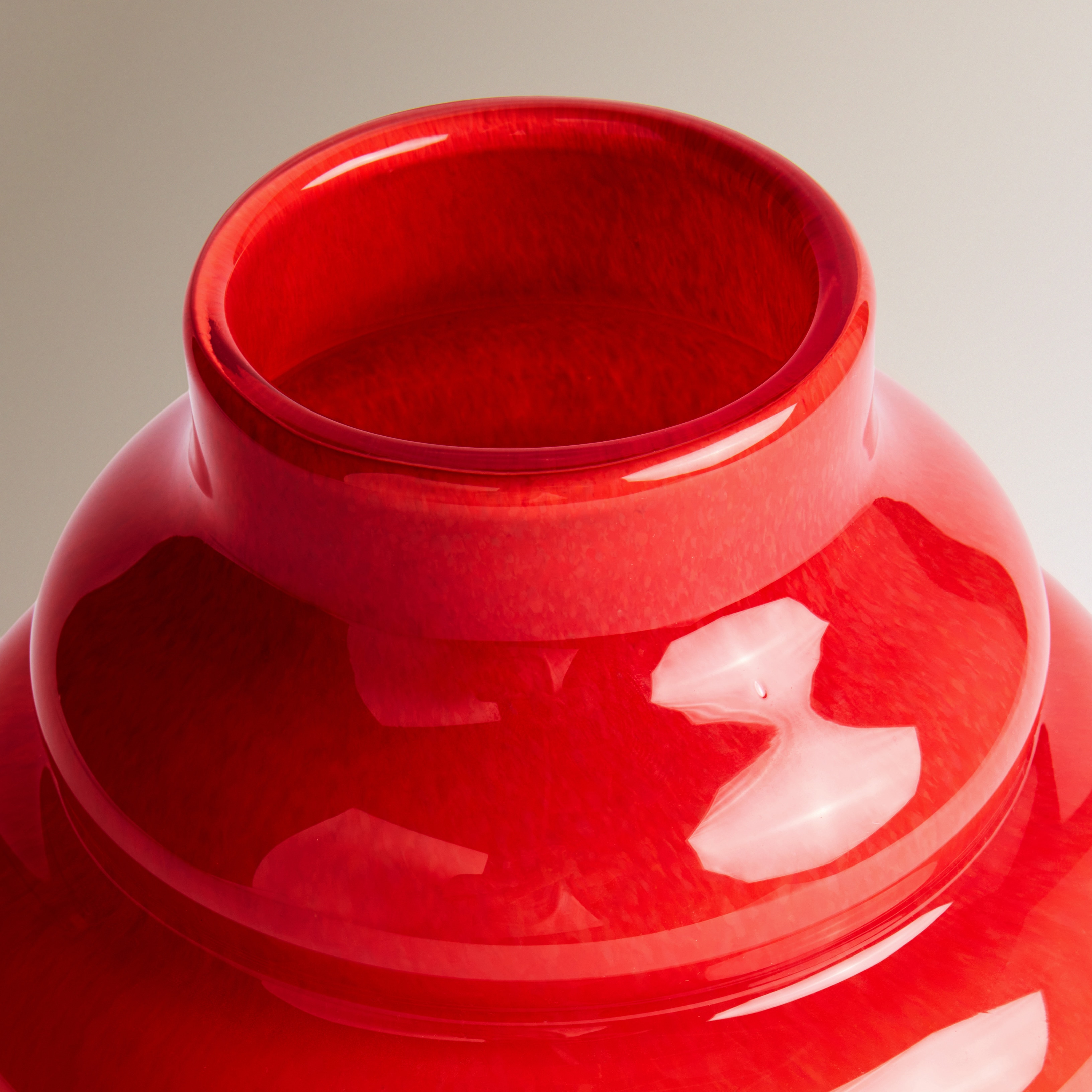 Jarra de Vidro Abuja Vermelho-3