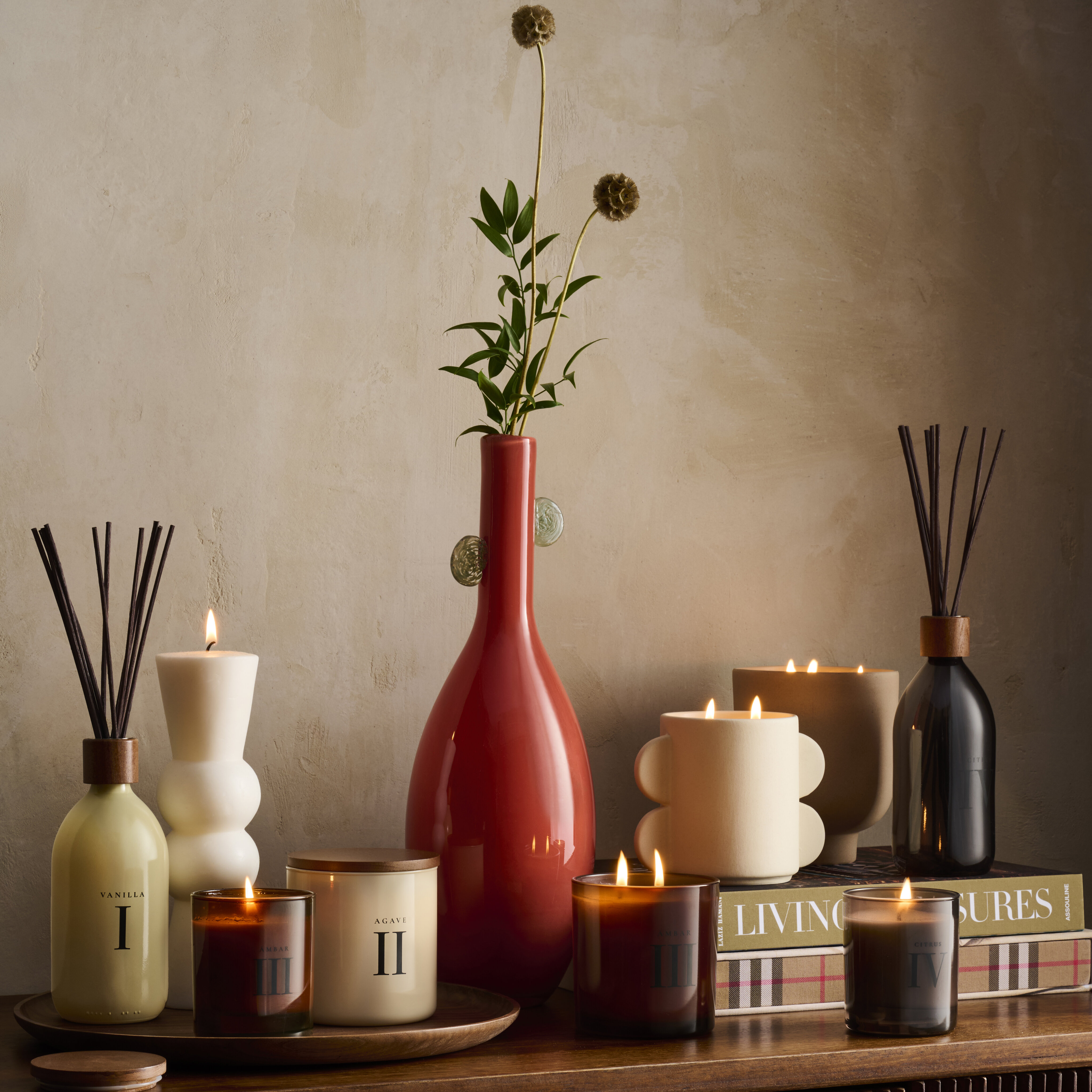 Jarra de Vidro Alta Kinasa Laranja-4