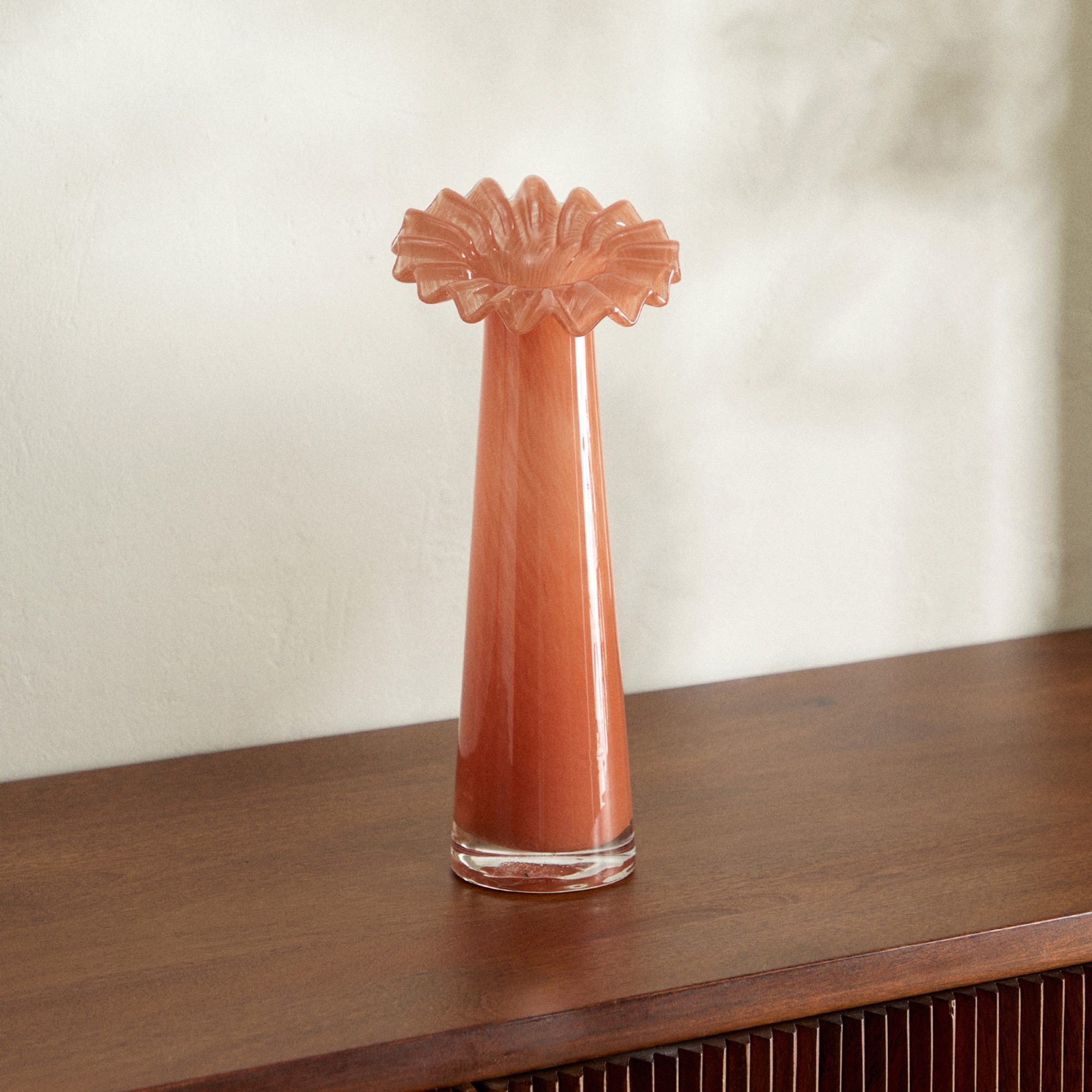 Jarra de Vidro Alta Jartum Laranja-1