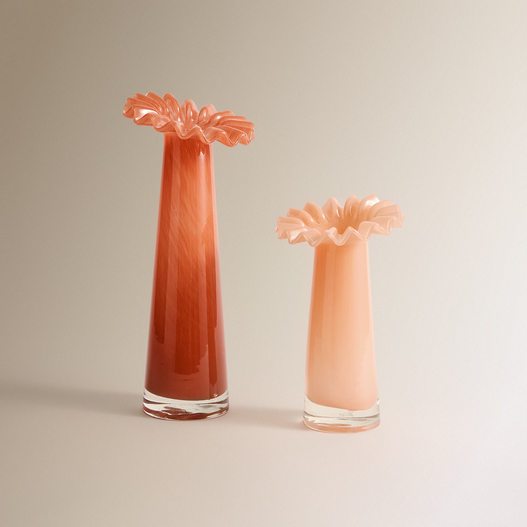 Jarra de Vidro Alta Jartum Laranja-4