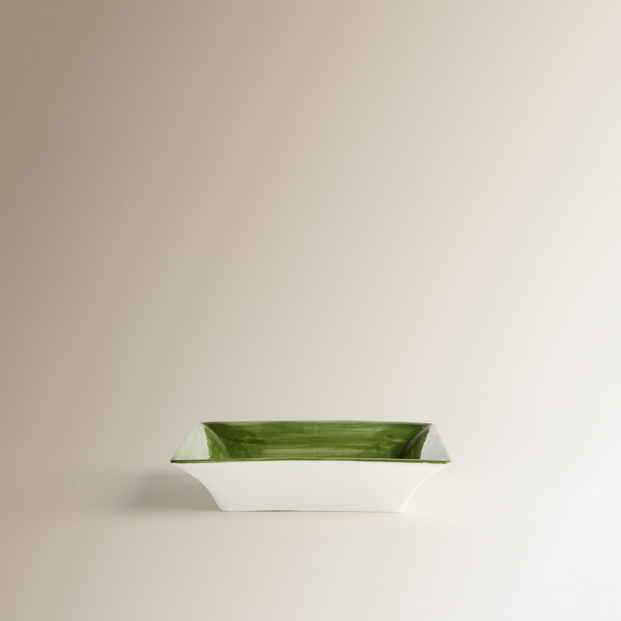 Cinzeiro de Porcelana George Verde-2