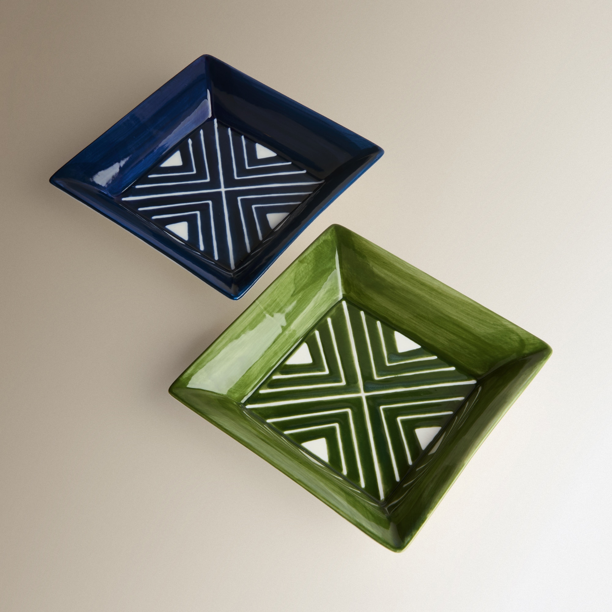 Cinzeiro de Porcelana George Verde-4