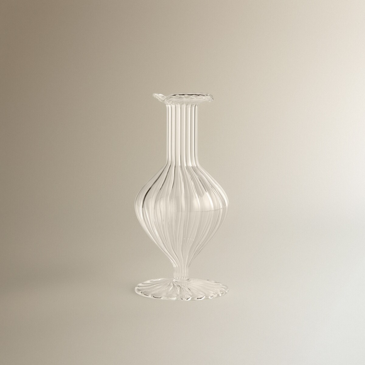 Jarra Alta de Vidro Reciclado Acra Transparente-2