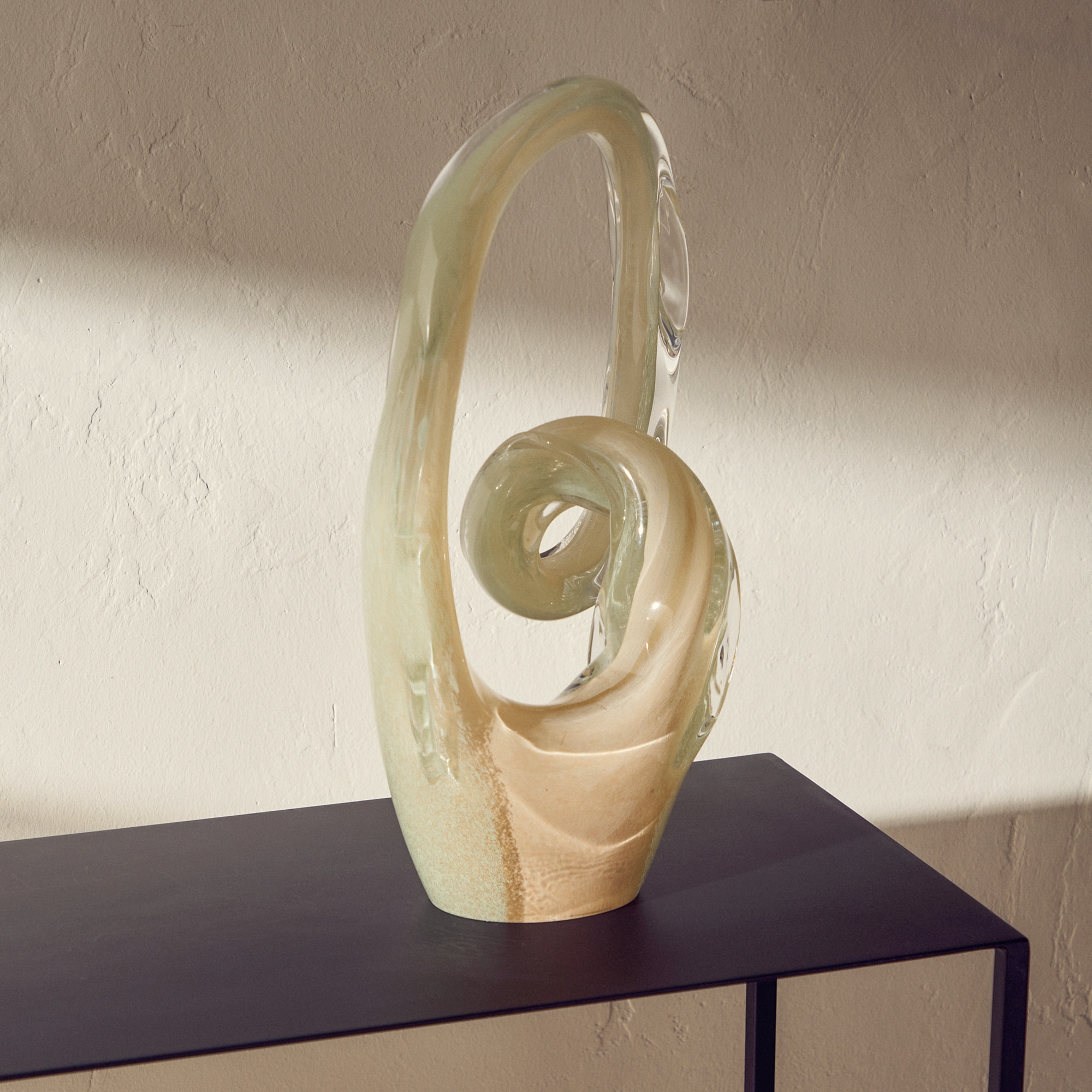 Figura Decorativa de Vidro Lasi Branco-1