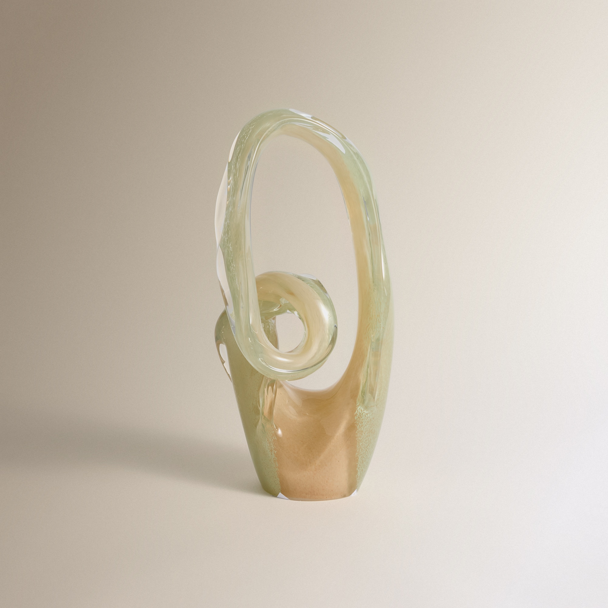 Figura Decorativa de Vidro Lasi Branco-2