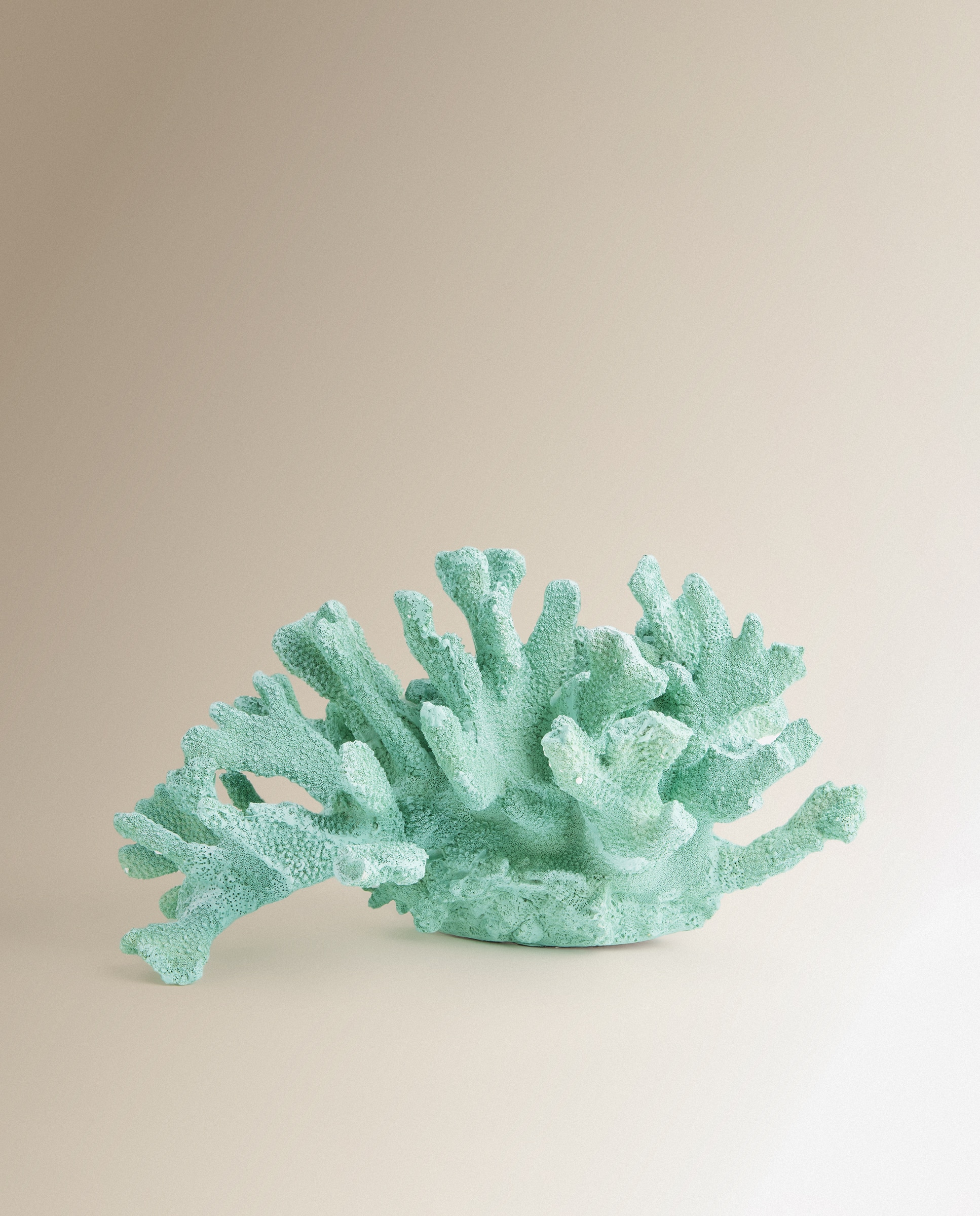 Figura Decorativa Coral Mendoza Turquesa-2