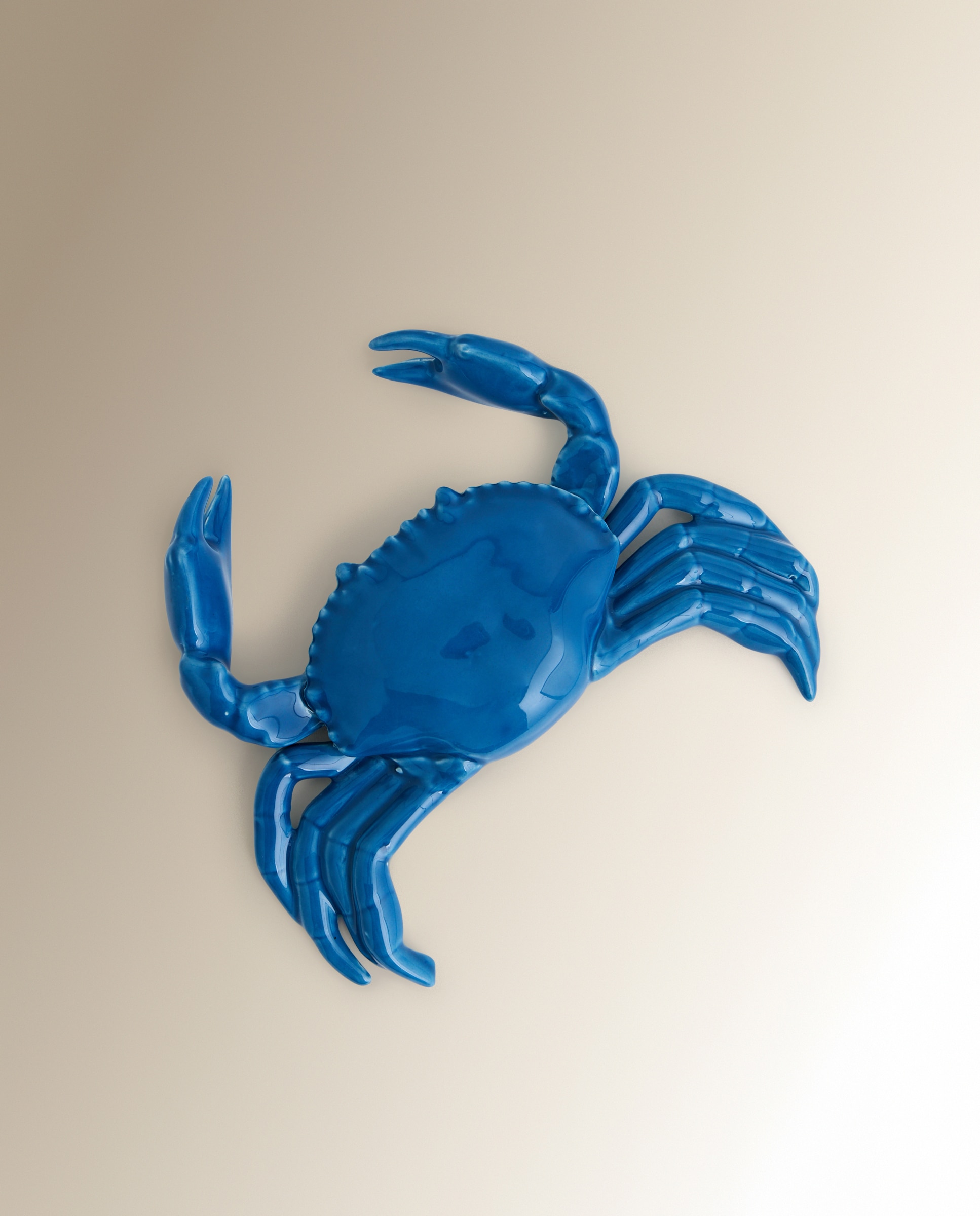 Figura decorativa Caranguejo Azul-2