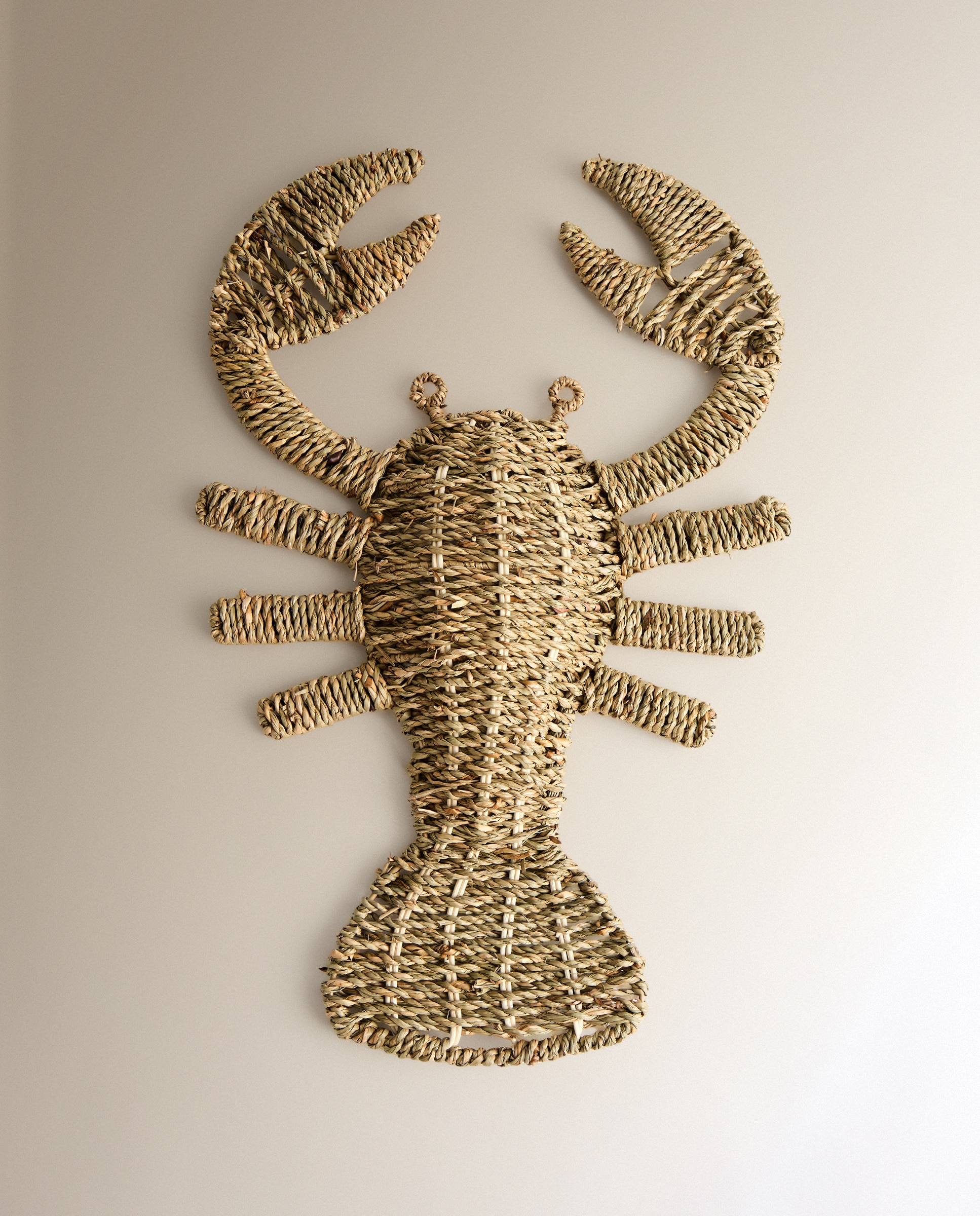 Figura decorativa de parede Lagosta Managua Natural-2
