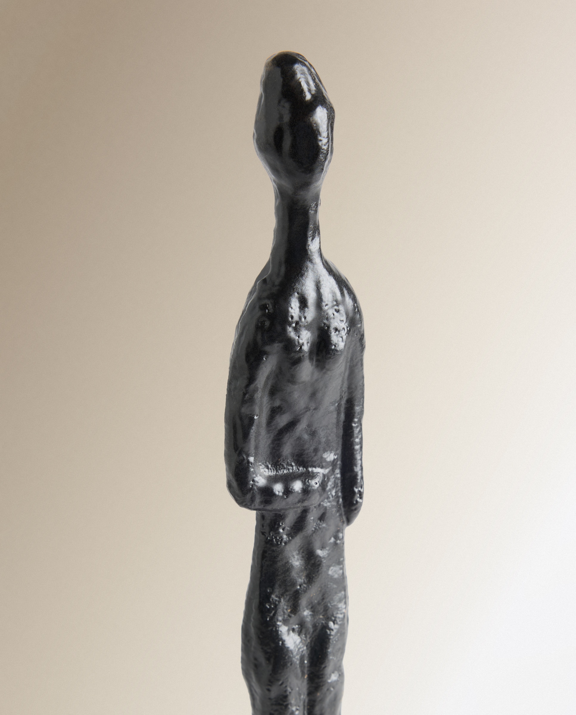 Figura Decorativa Masai Borgonovo Preto-3
