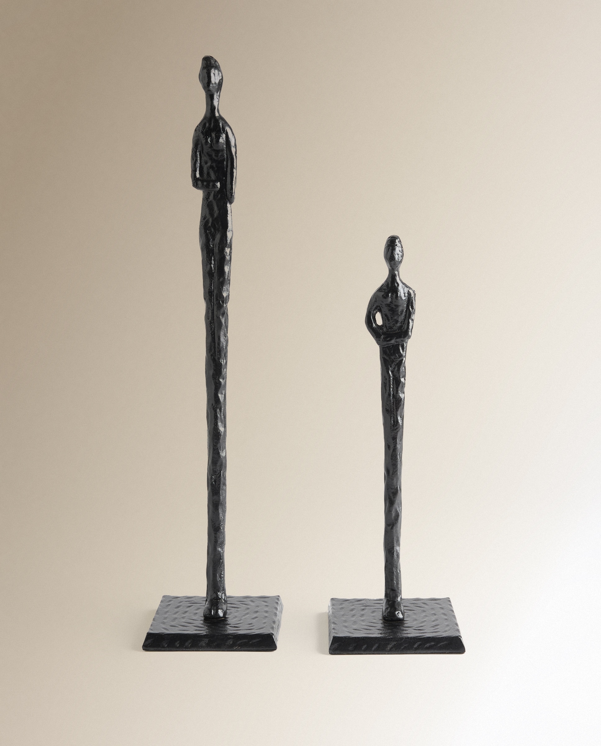 Figura Decorativa Masai Borgonovo Preto-4