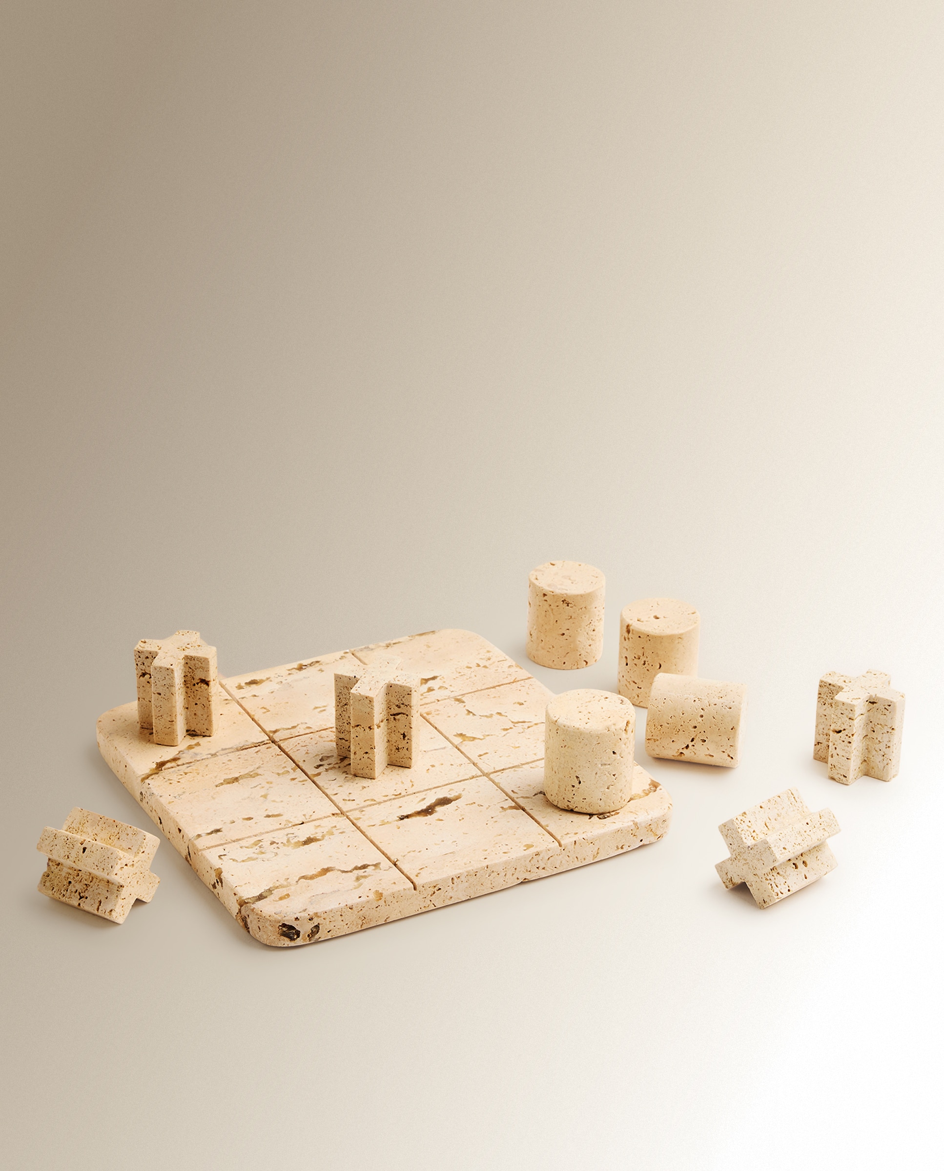 Figura Decorativa 4 em Linha Toba Cru-3