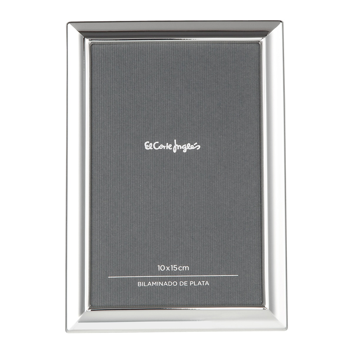 Imagem 0 de Moldura de fotos com banho de prata Liso El Corte Inglés