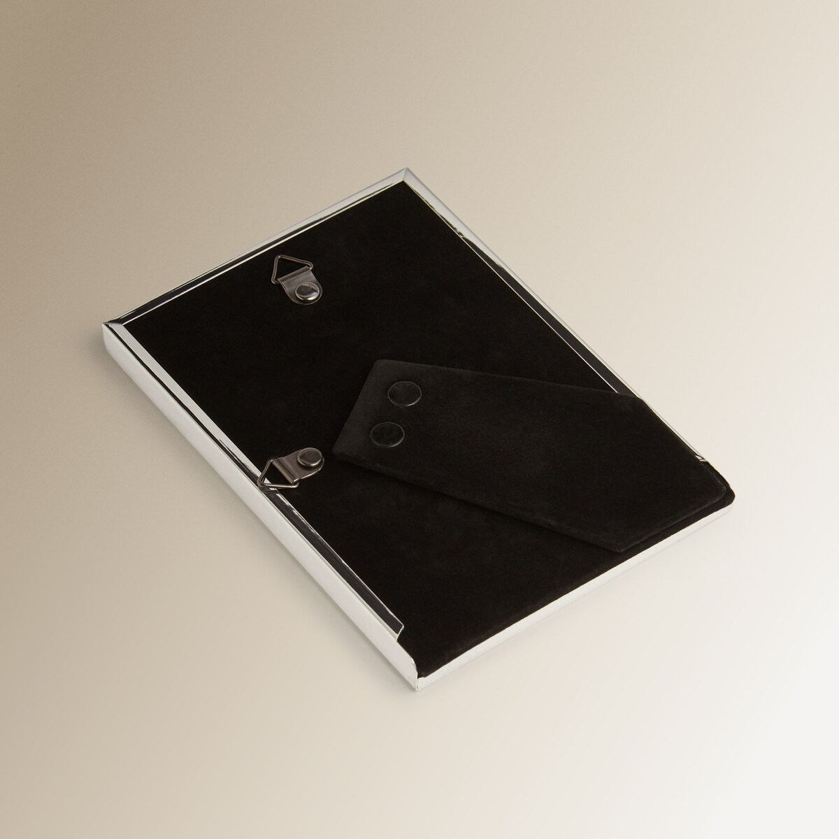 Moldura de fotos Carvalho Prata-4