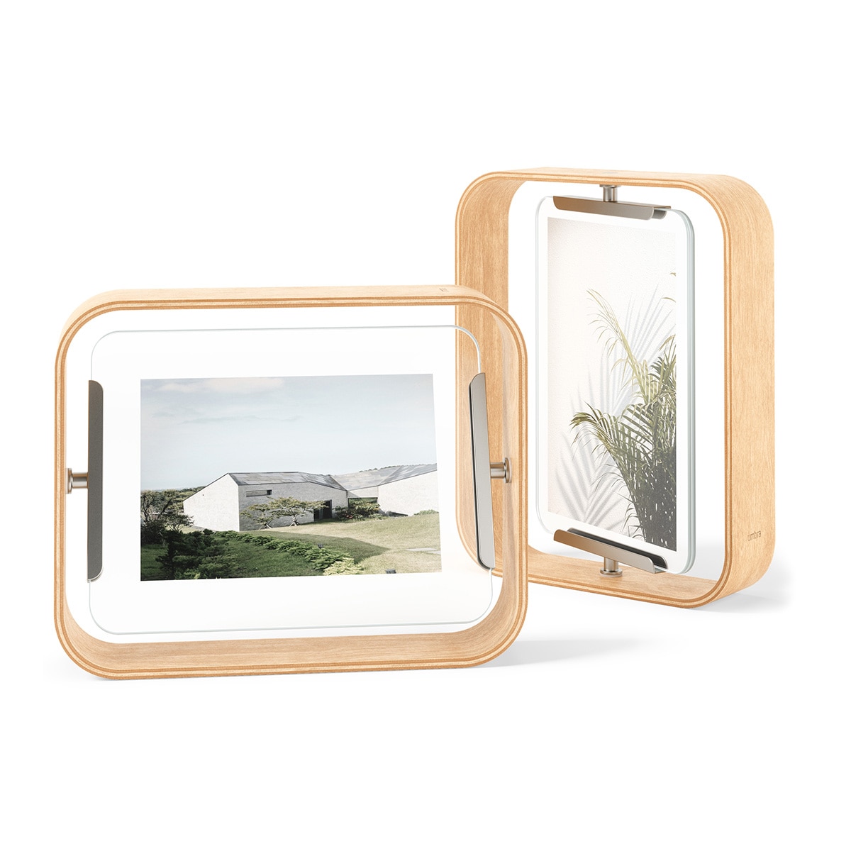 Marco de fotos de madera Bellwood Umbra - Haya 13 x 18 cm Haya-6