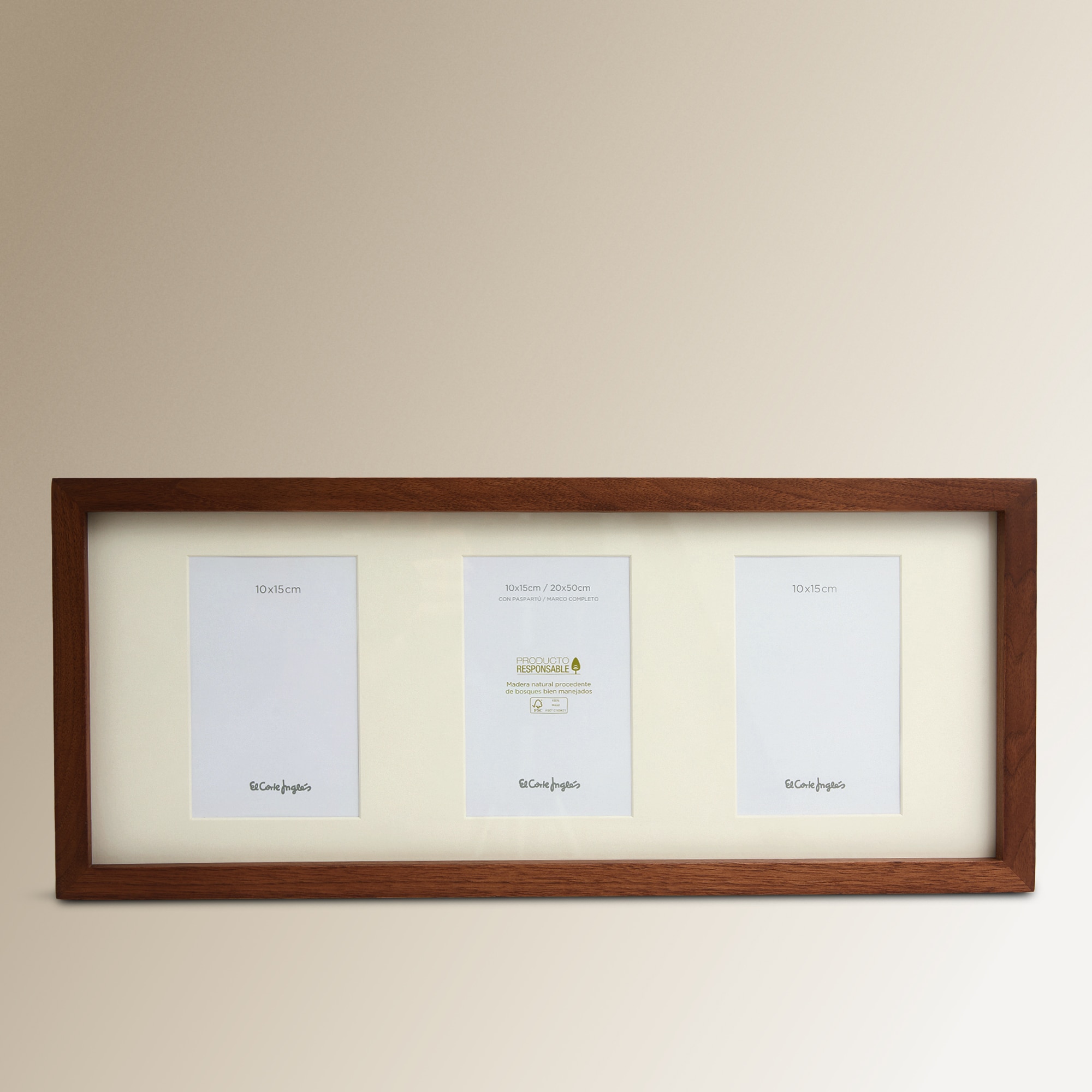 Imagem 0 de Moldura Fotográfica Múltipla para 3 Fotos Thor